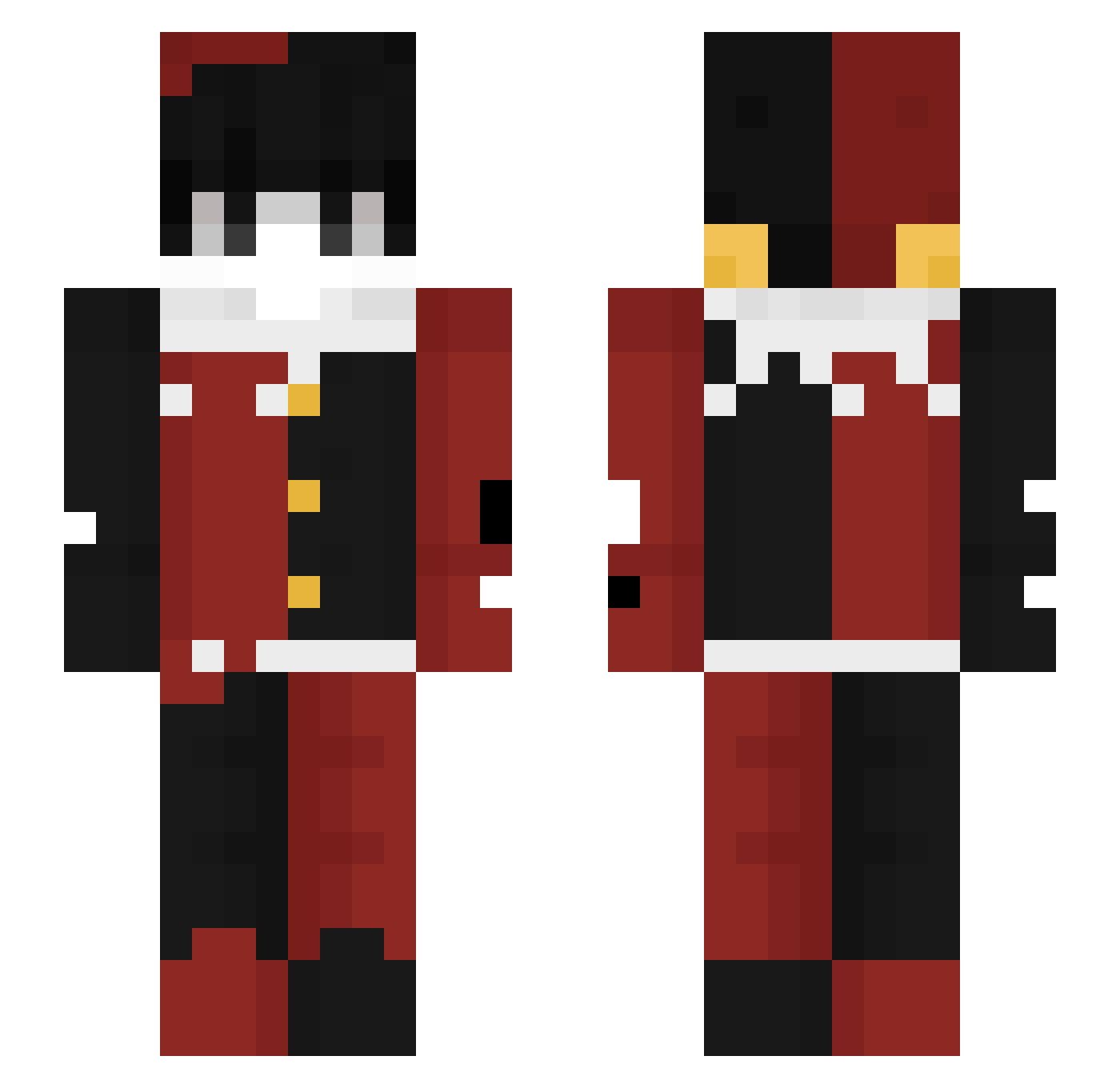 BXBST3R - harlequin Minecraft skin