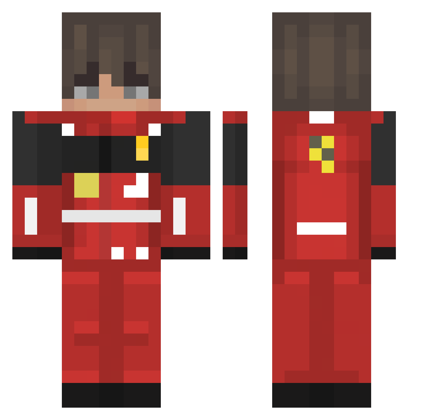 Dylan_G22 Minecraft skin, front and back view