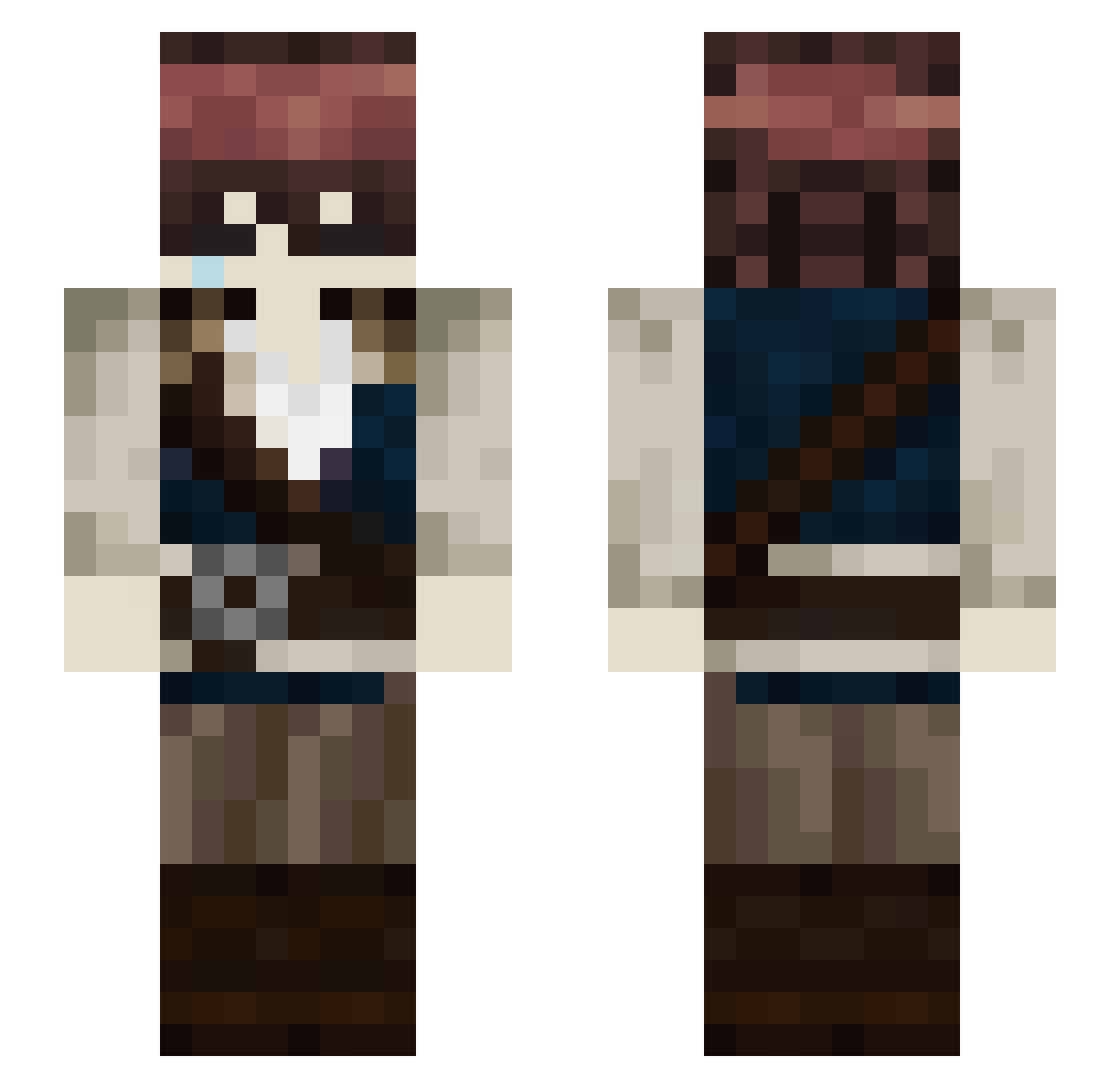 lomsy - jack sparrow Minecraft skin