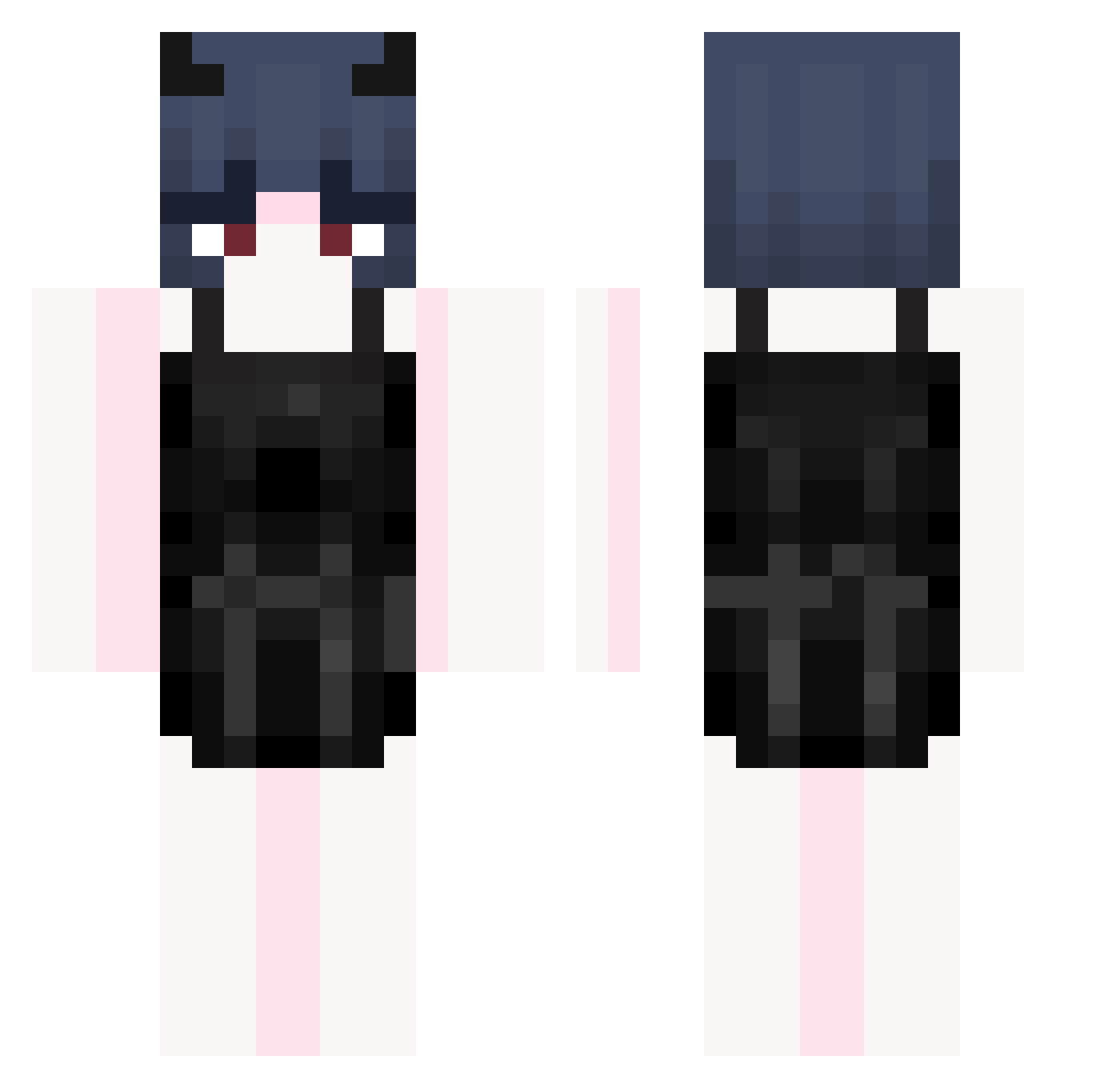 Mini_Dragibuss Minecraft skin, front and back view