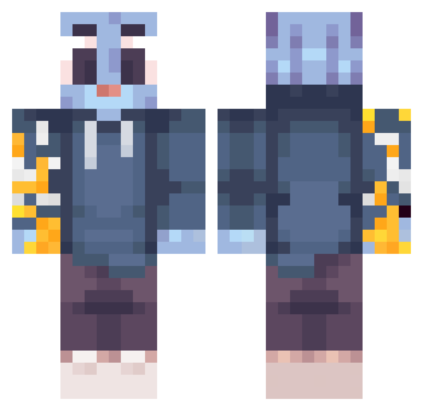 That_One_Song Minecraft skin, front and back view