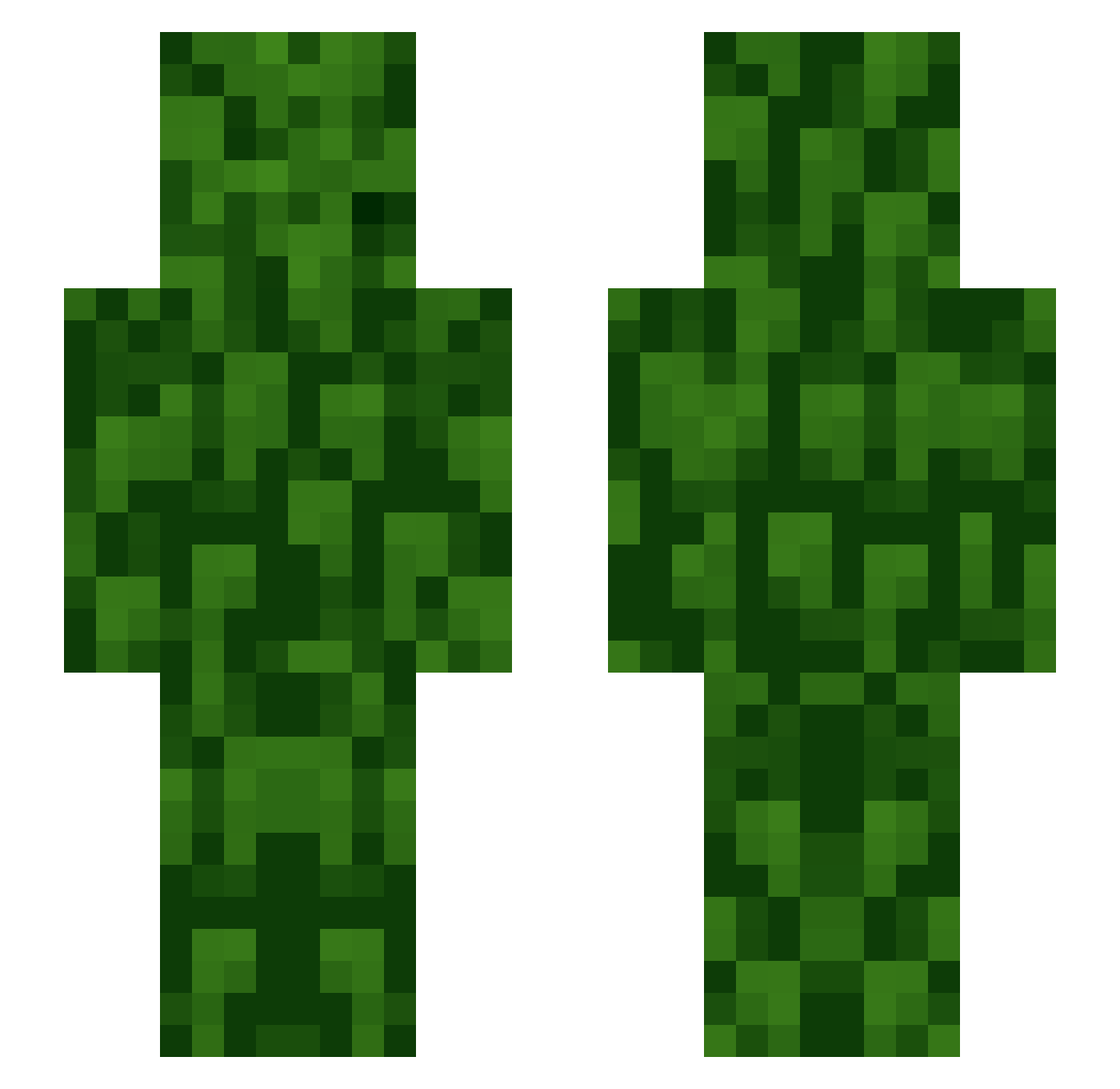JovialTag2 Minecraft skin, front and back view