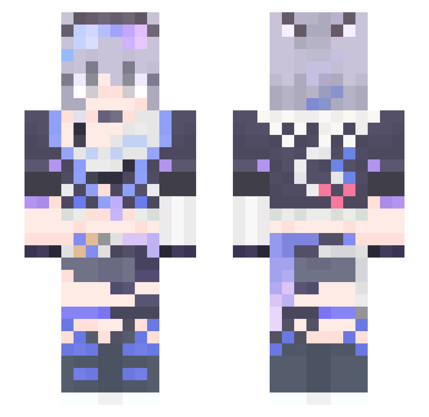 ulisesss123 Minecraft skin, front and back view