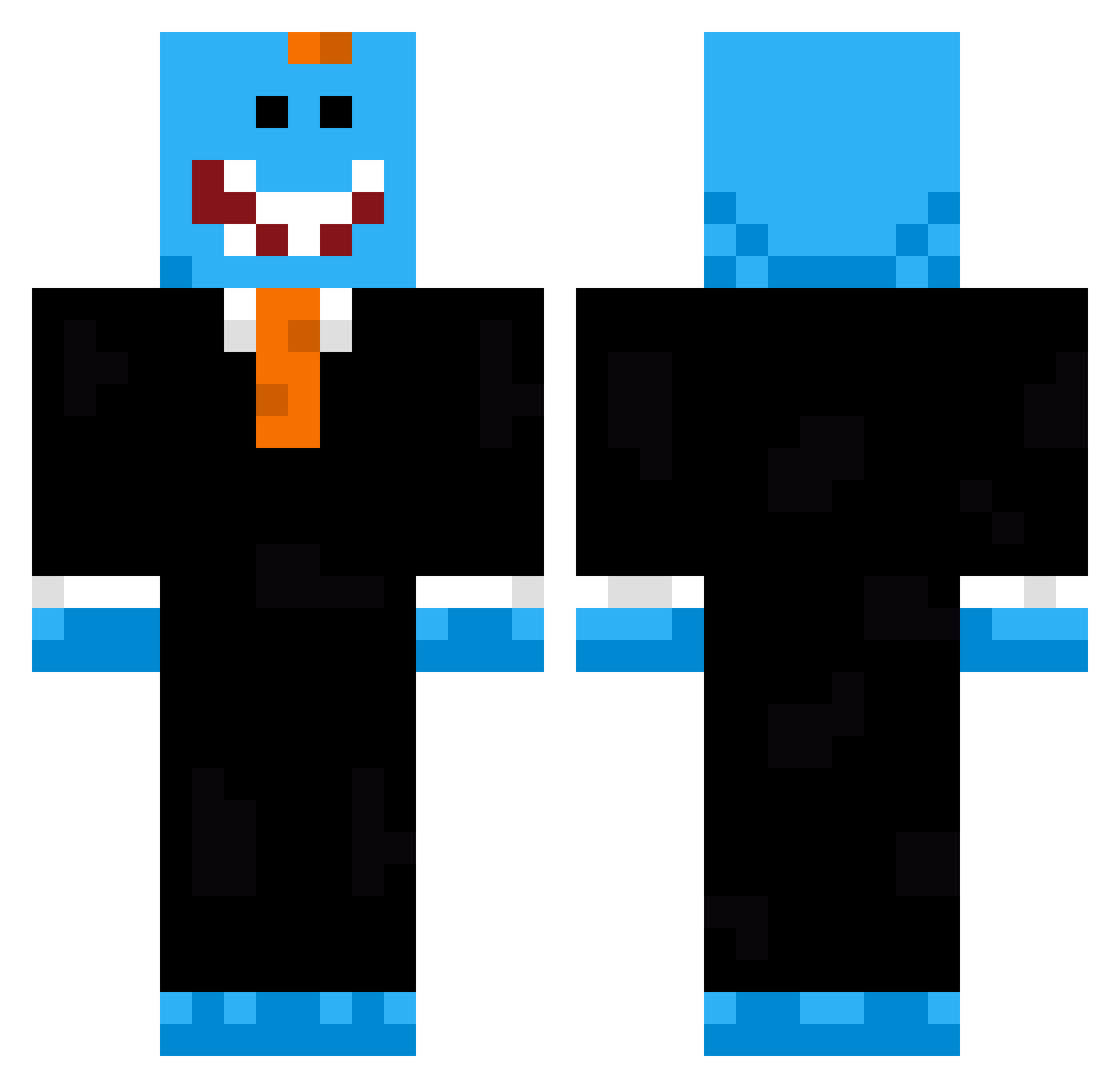 apatrida - mr meeseeks Minecraft skin