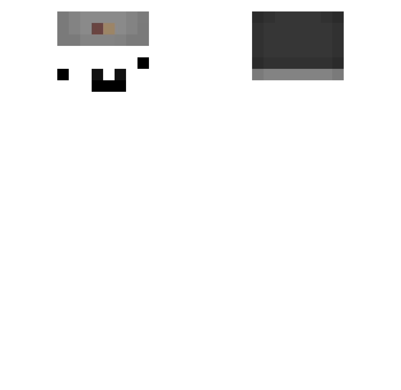 snksnsjn Minecraft skin, front and back view