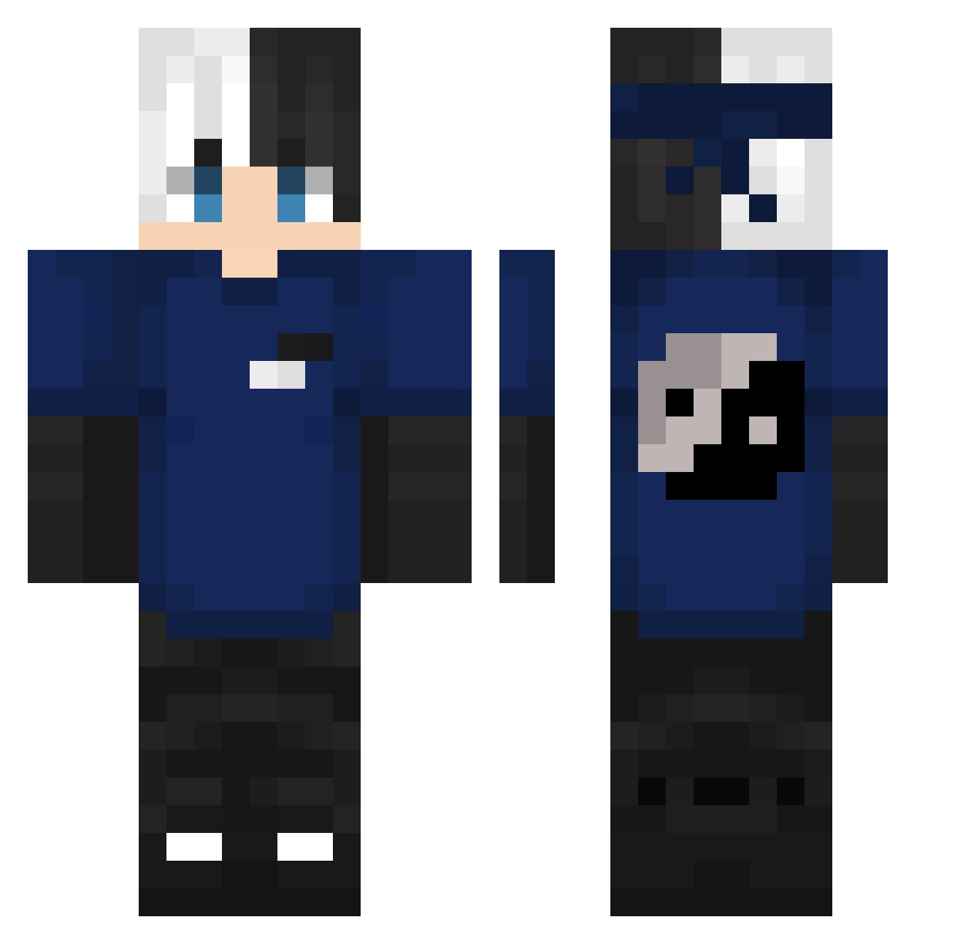 zz_rswcS_11_08 Minecraft skin, front and back view