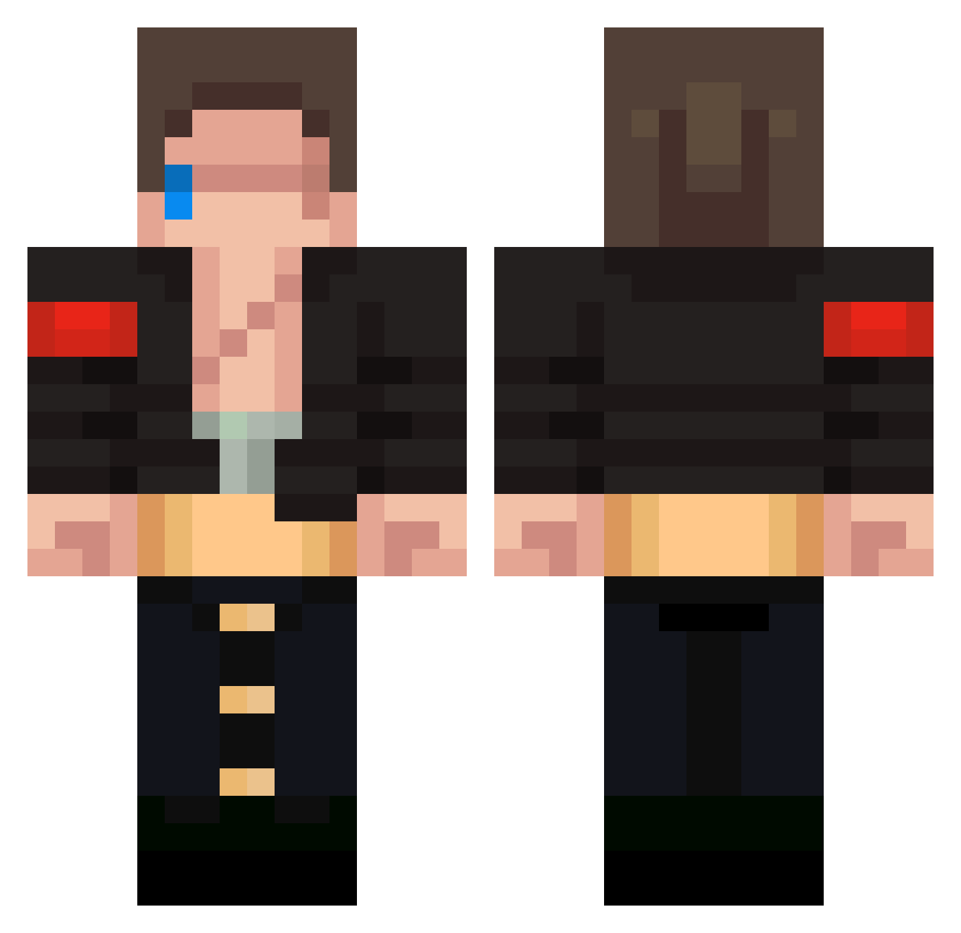 xboodle - zoro Minecraft skin