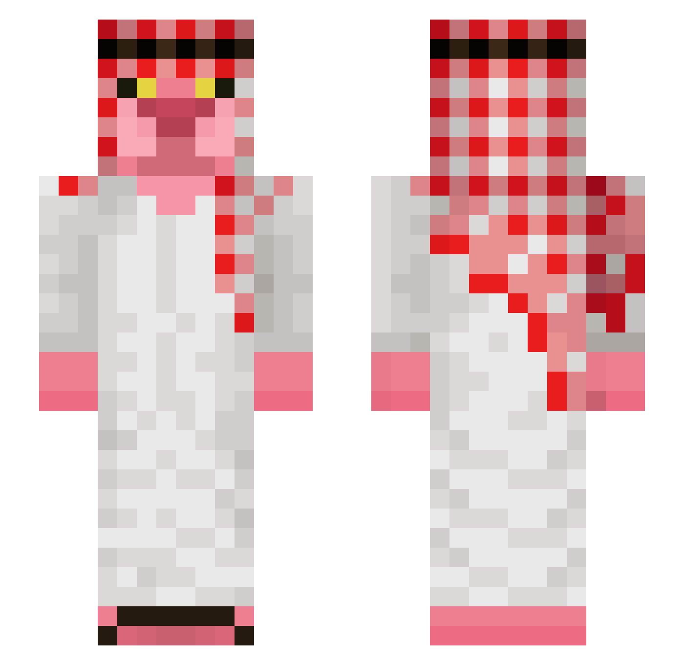 NNam_VN Minecraft skin, front and back view