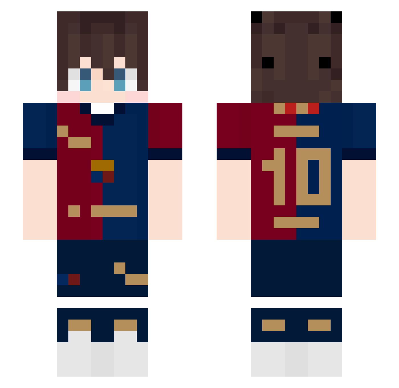 WhoIsTitu_ Minecraft skin, front and back view