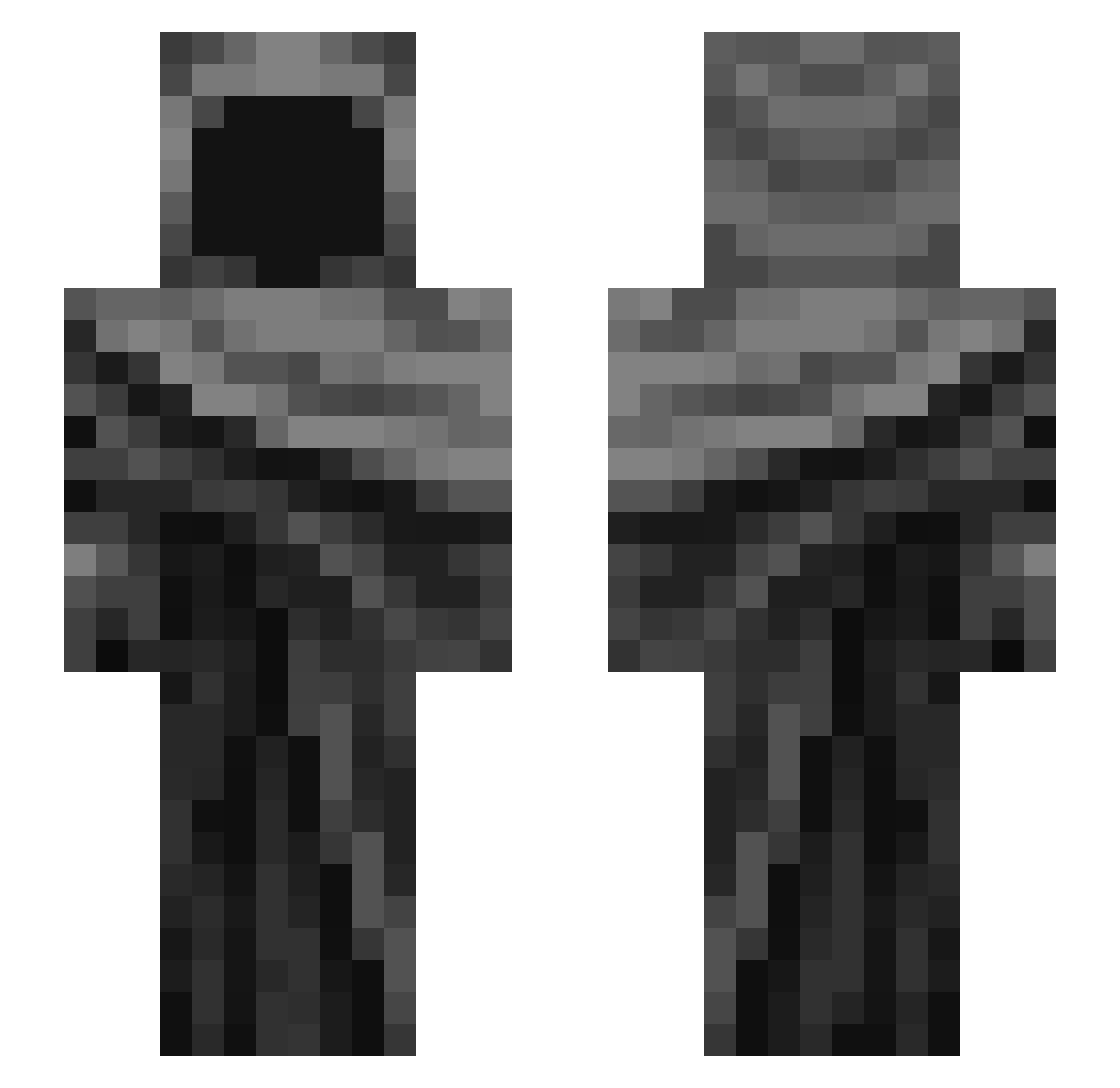 Sherco2023 Minecraft skin, front and back view