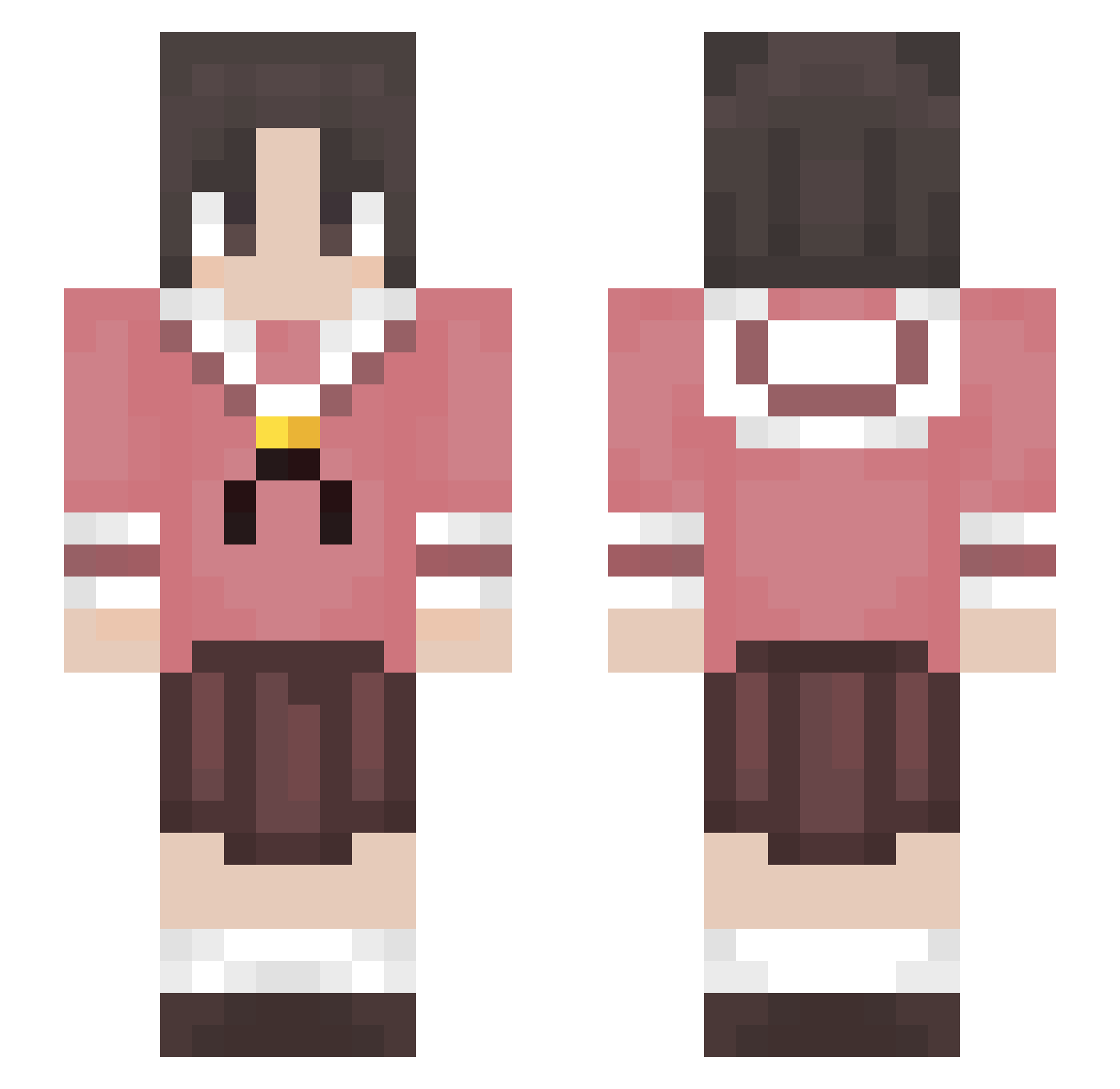 Volgar_1453 Minecraft skin, front and back view