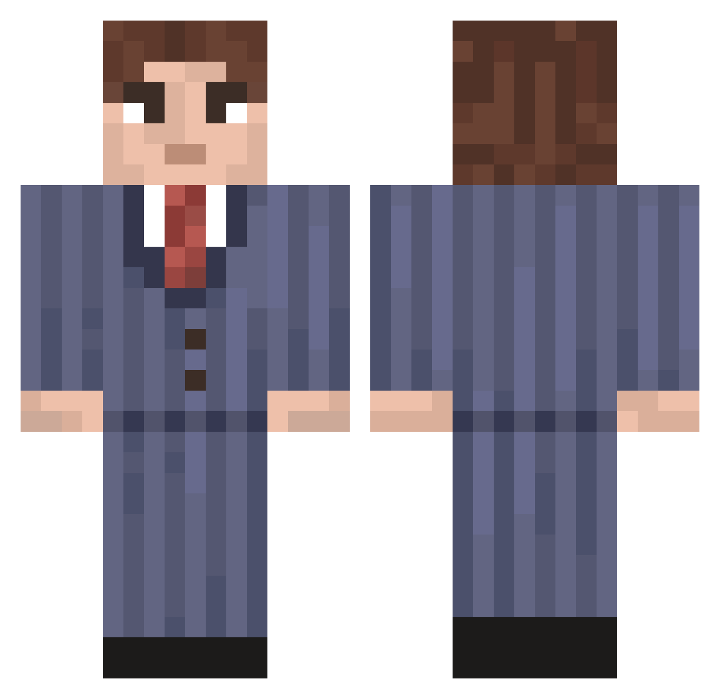 zach_2727 Minecraft skin, front and back view