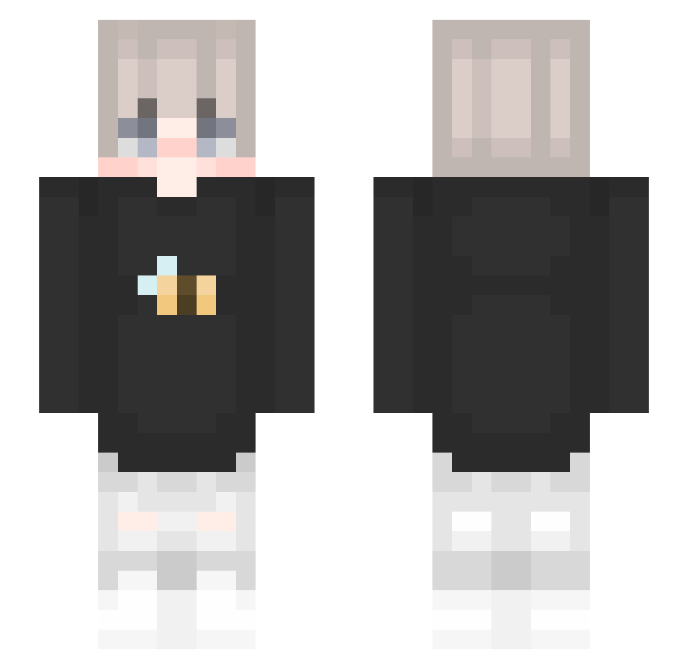 Xuancheng_xc Minecraft skin, front and back view