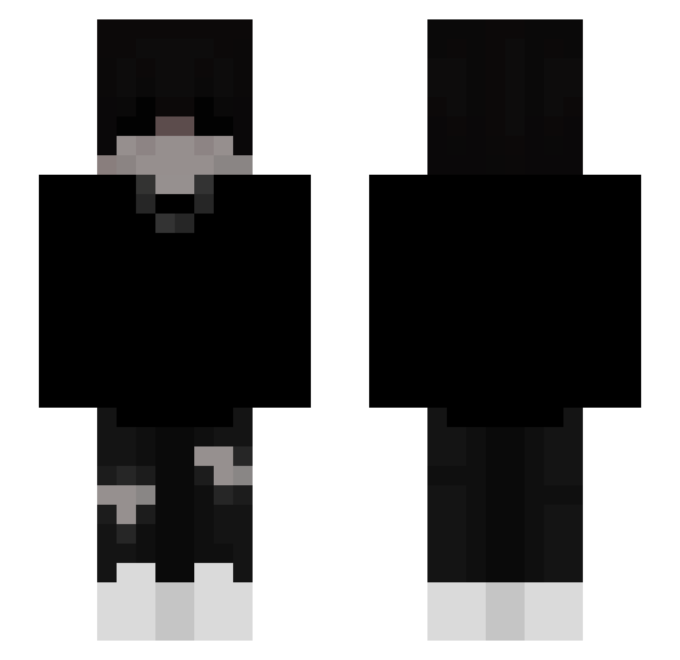 _M4rcin Minecraft skin, front and back view