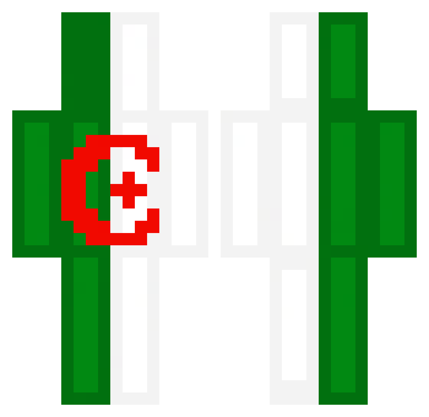 KylianMpox Minecraft skin, front and back view
