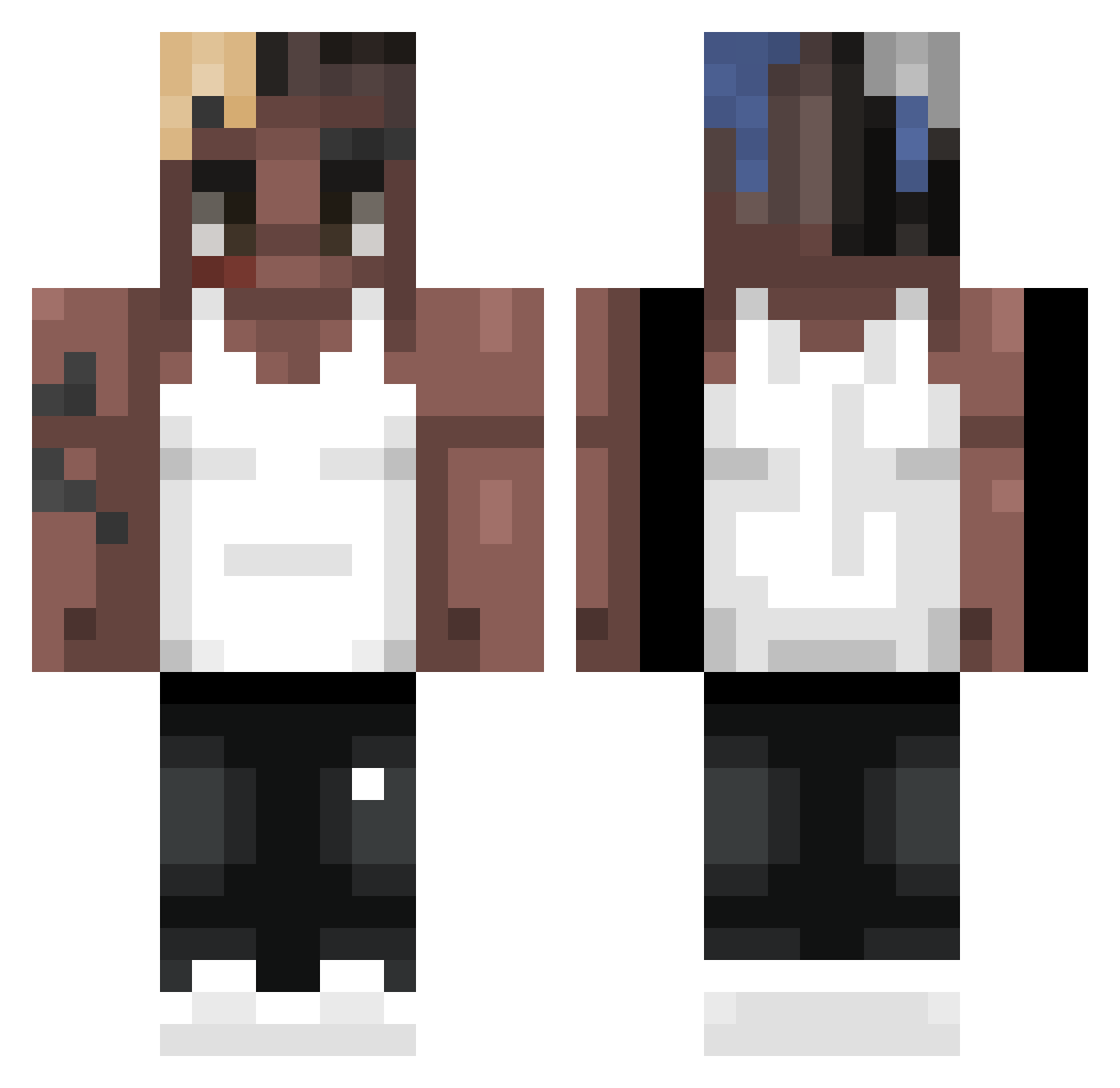 fry_or_something Minecraft skin, front and back view