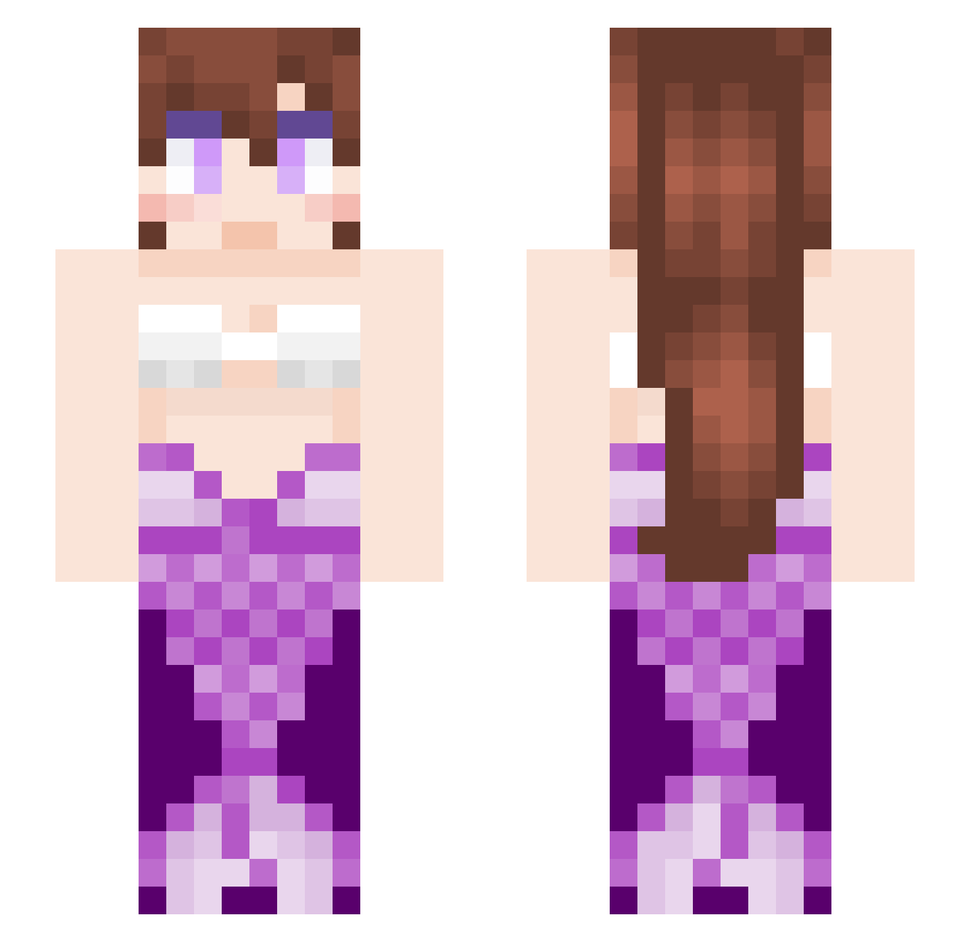 KnightOMoon - mermaid Minecraft skin