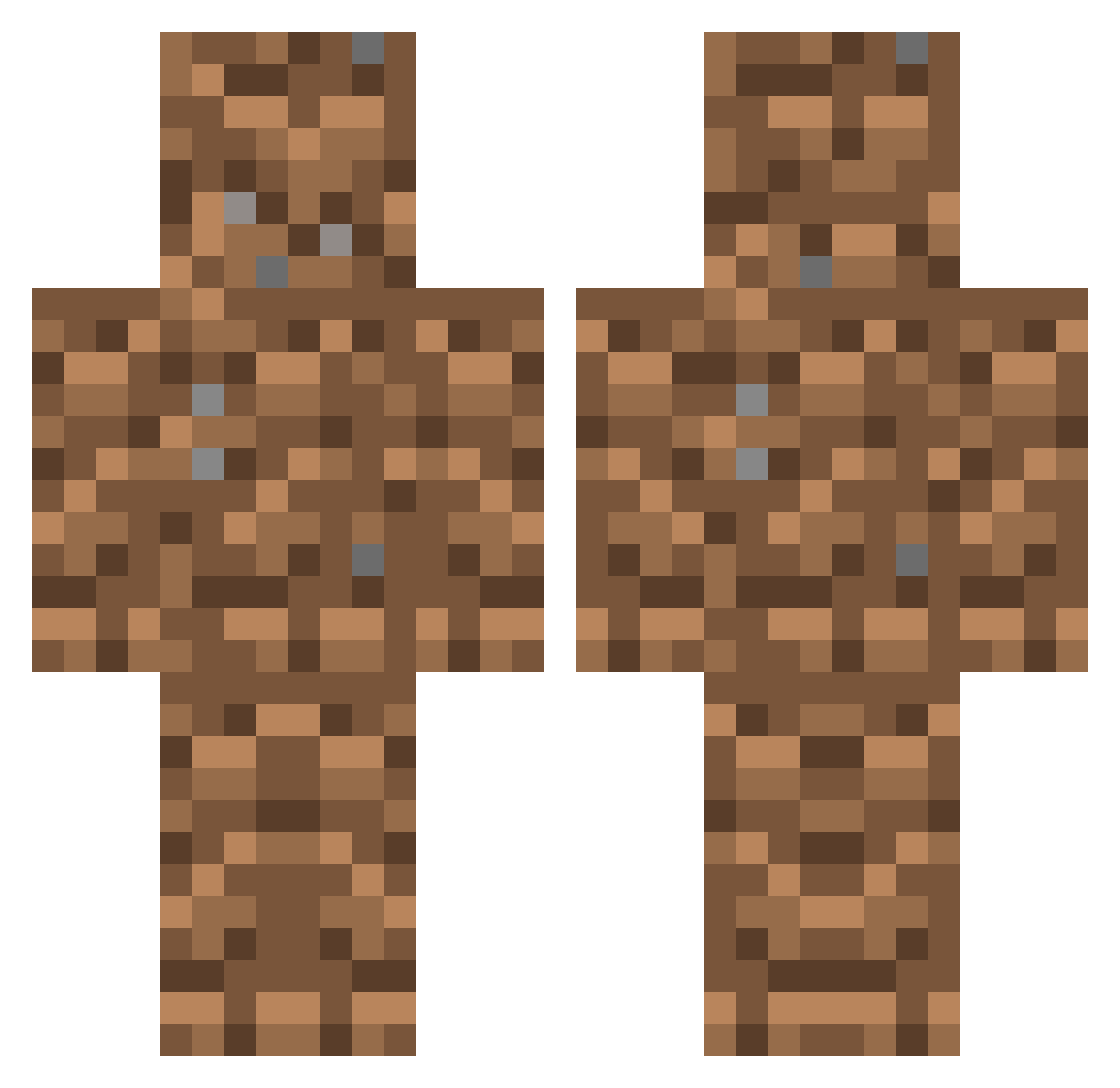 sinnloserer_ Minecraft skin, front and back view