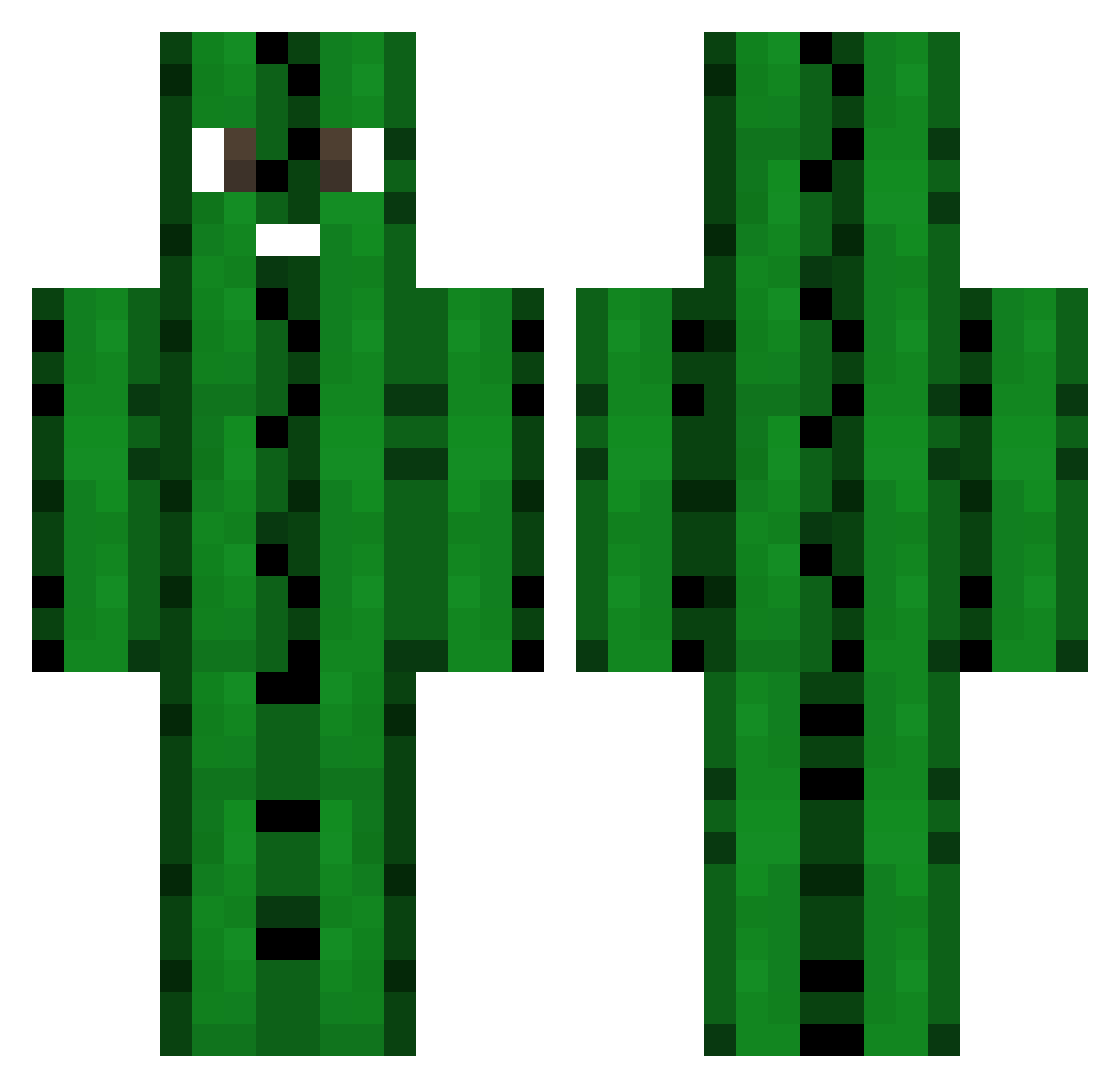 Gerritjan1 Minecraft skin, front and back view