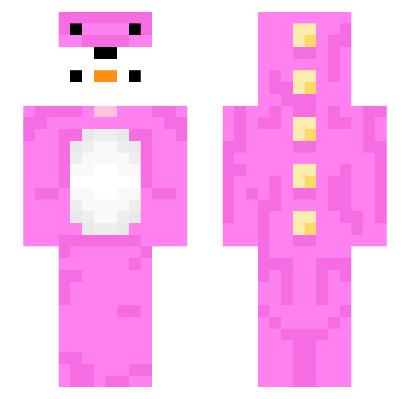 juyoung0115 Minecraft skin, front and back view