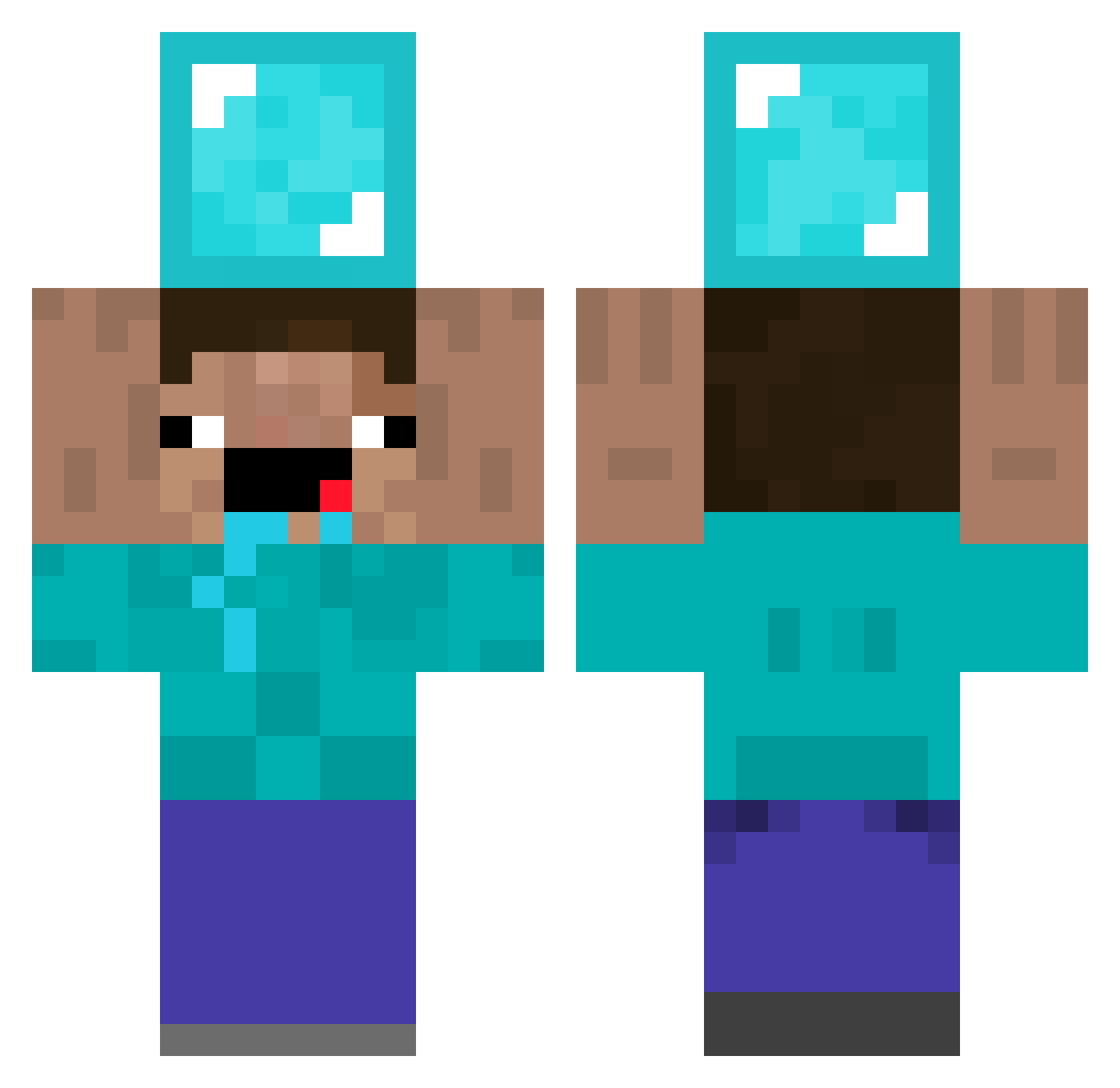 I_ANoName_I Minecraft skin, front and back view
