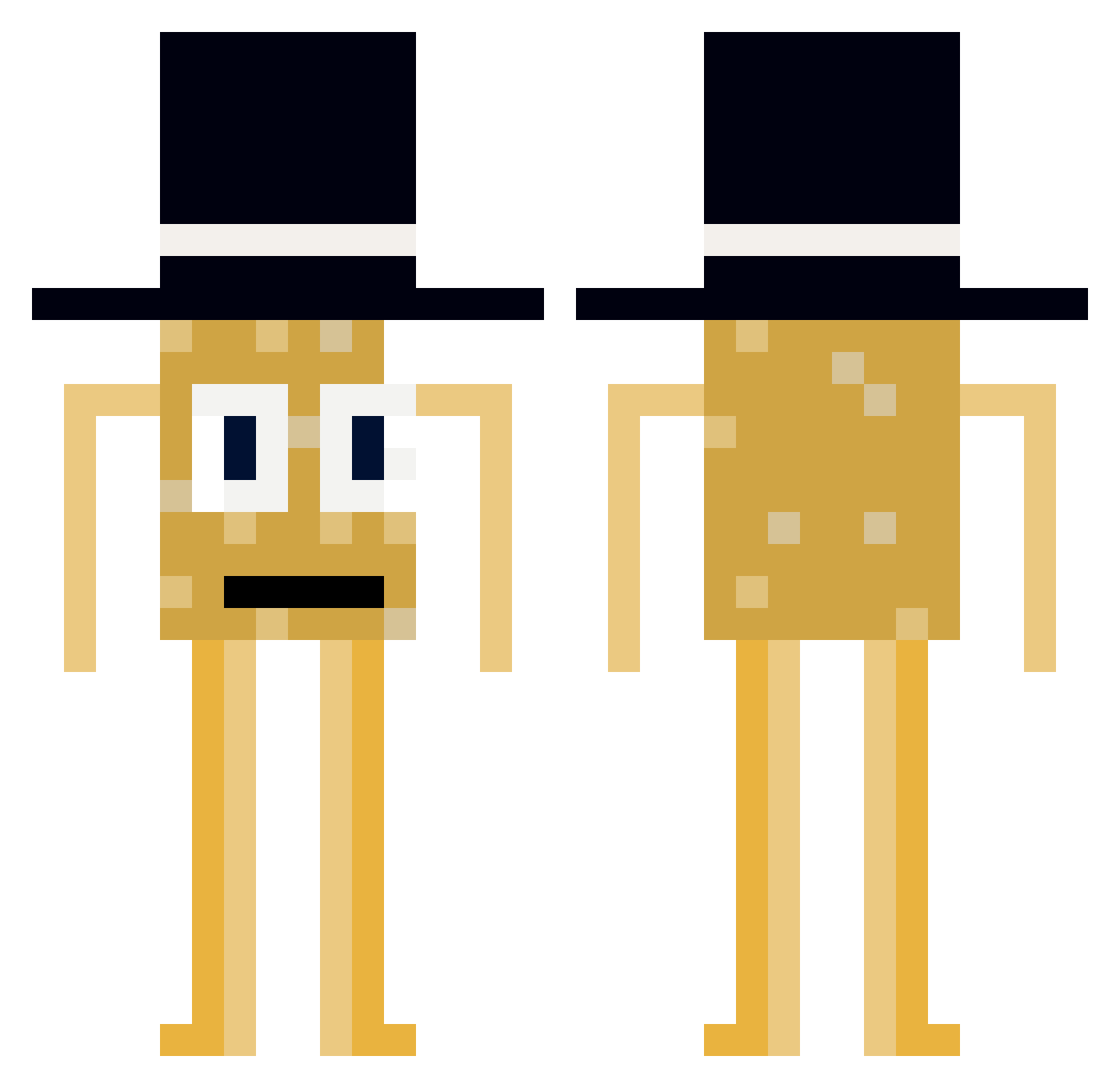 jack878696896 Minecraft skin, front and back view