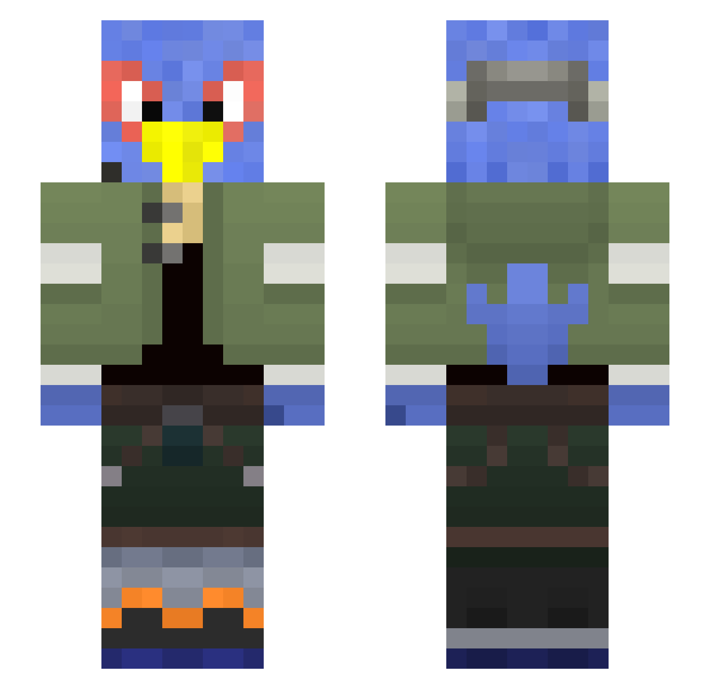 Aselsalt - falco lombardi Minecraft skin