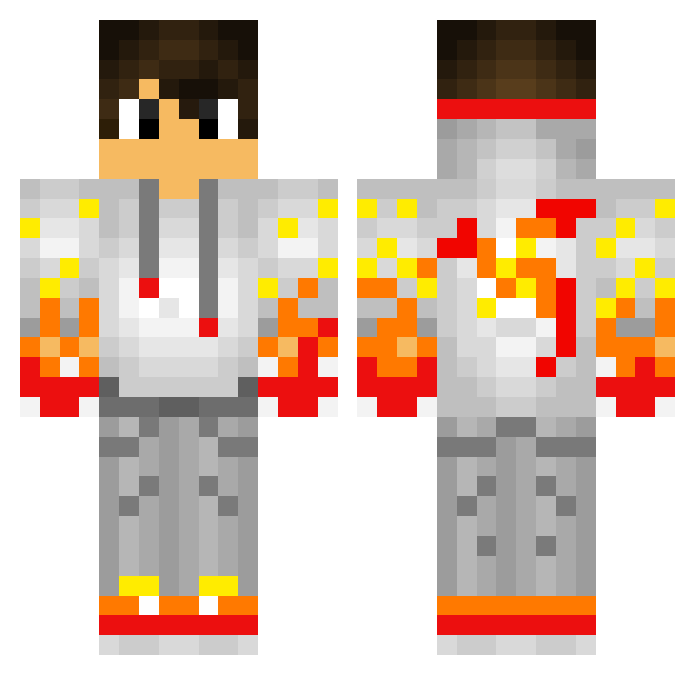 ee_Awesome_ee Minecraft skin, front and back view