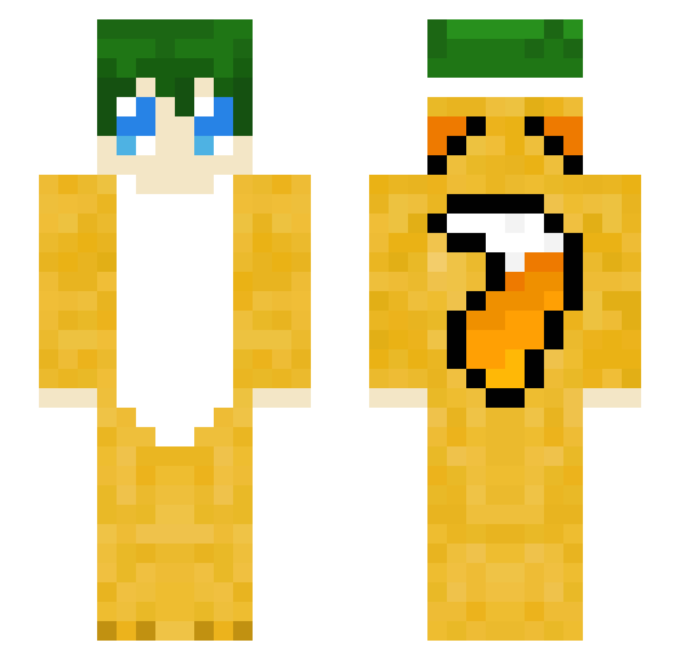 Anti_Martinos Minecraft skin, front and back view