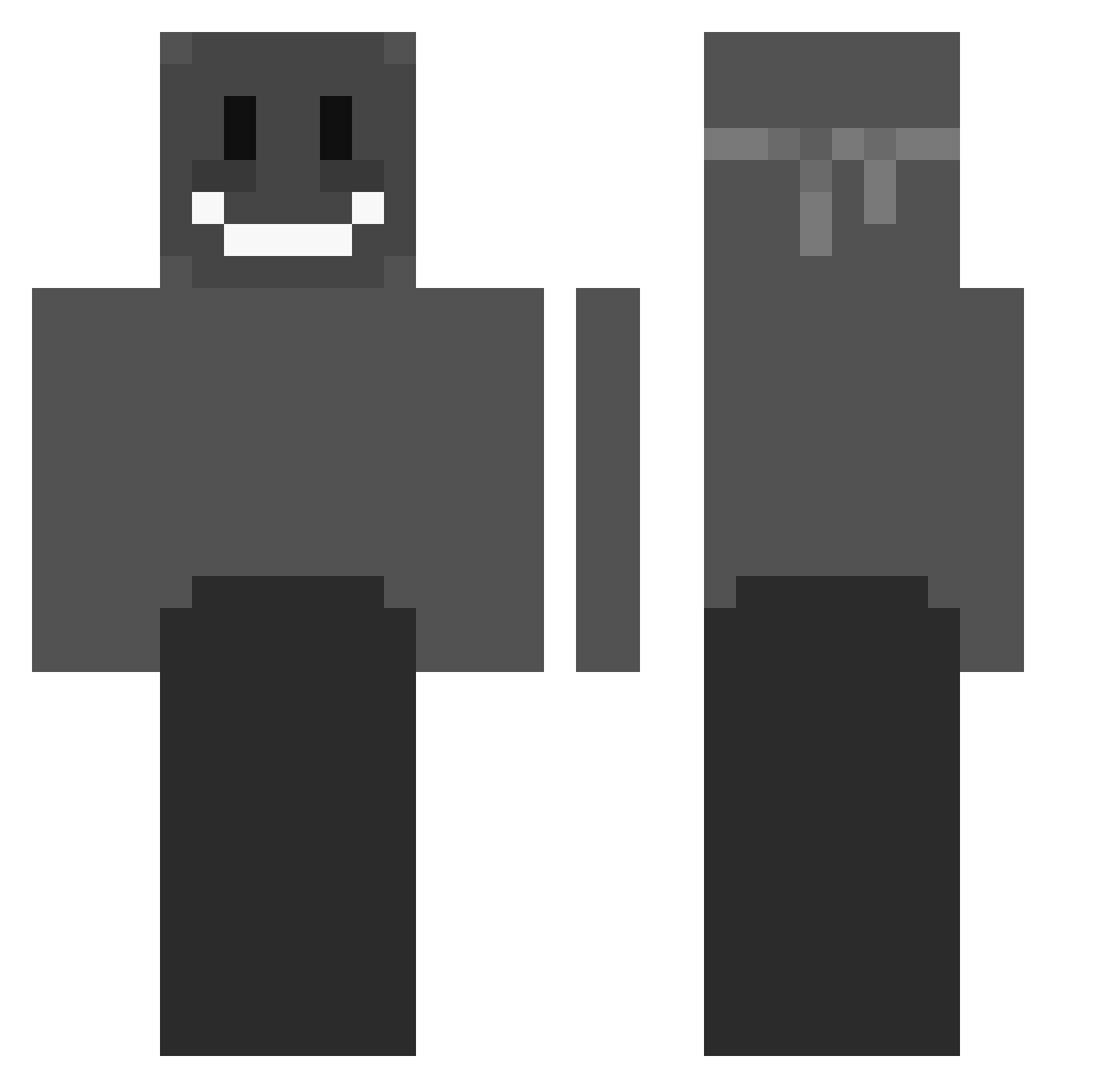 spidereagle1010 Minecraft skin, front and back view