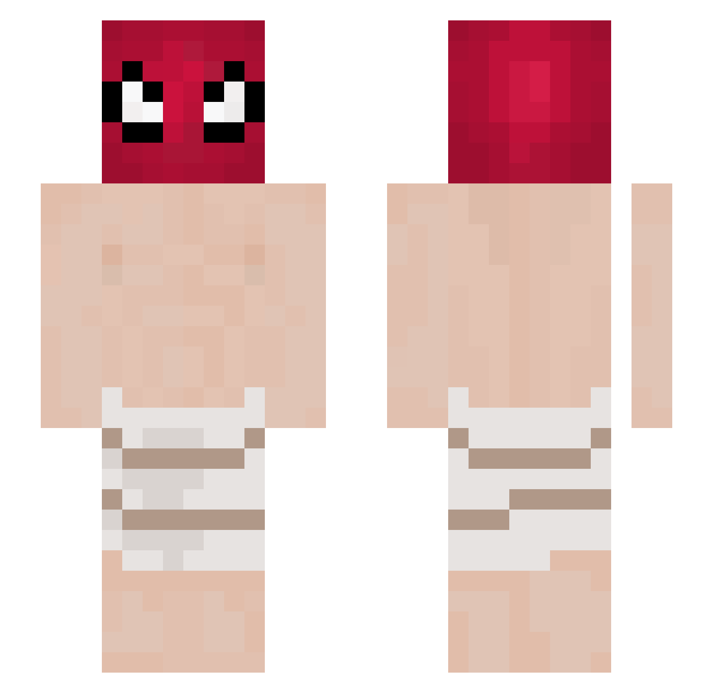 cookiethekidd9 Minecraft skin, front and back view