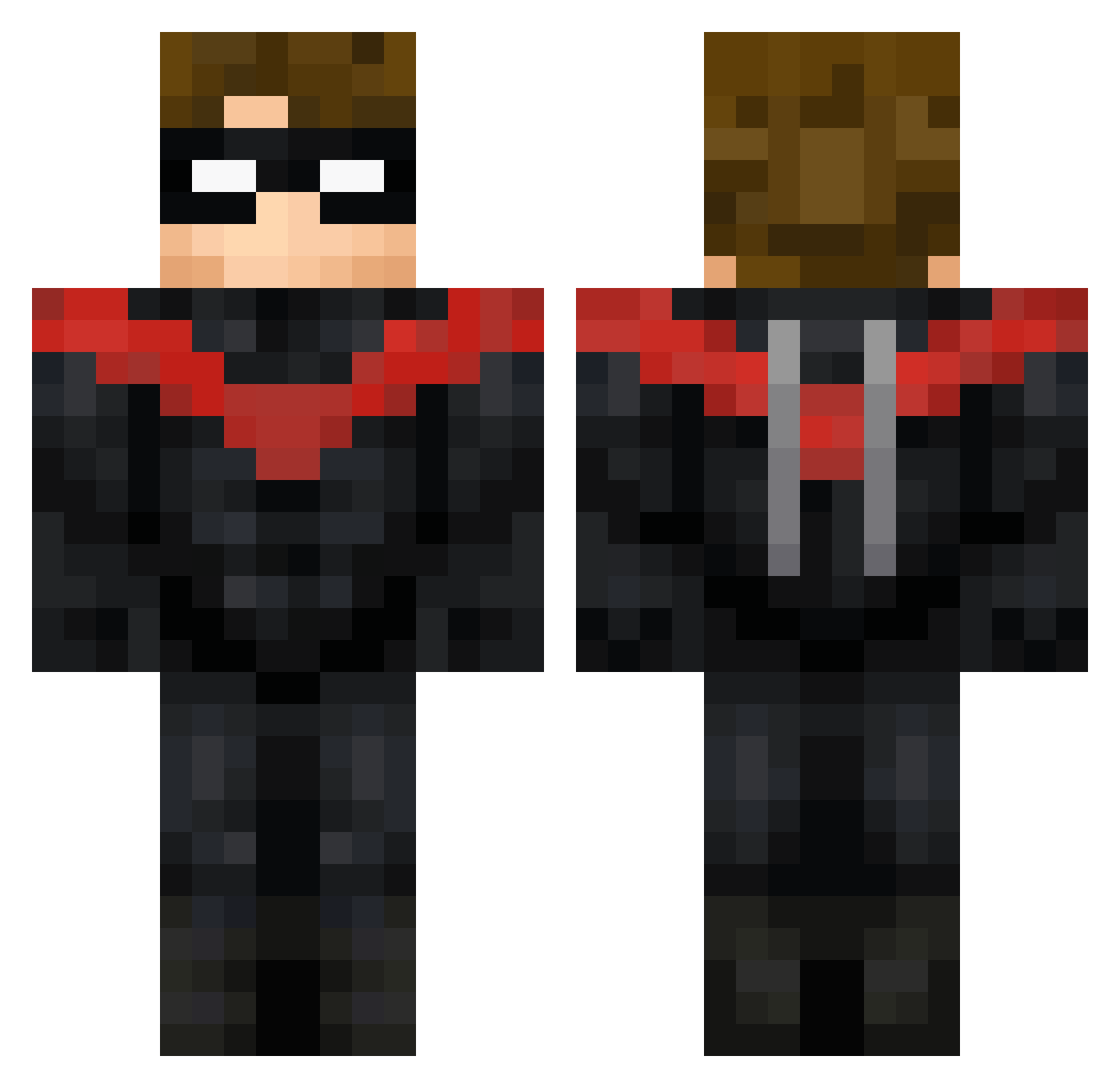 faze_pearson Minecraft skin, front and back view