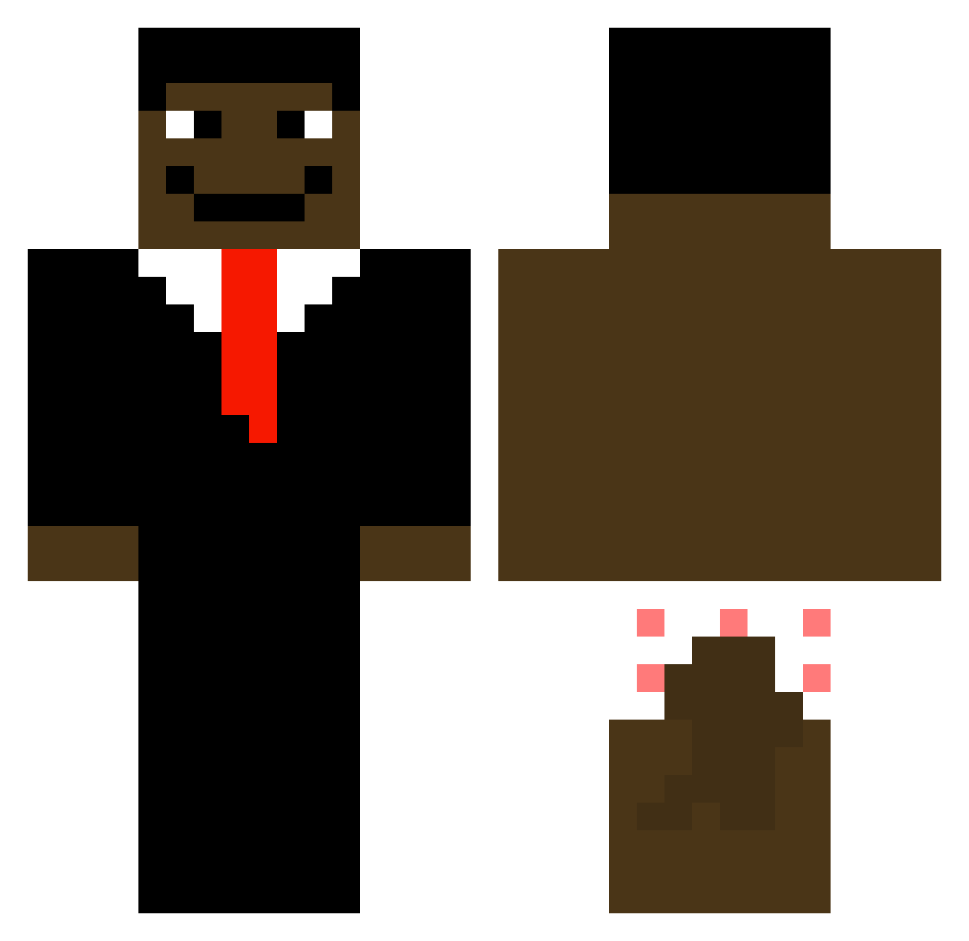 epicmangamer142 Minecraft skin, front and back view