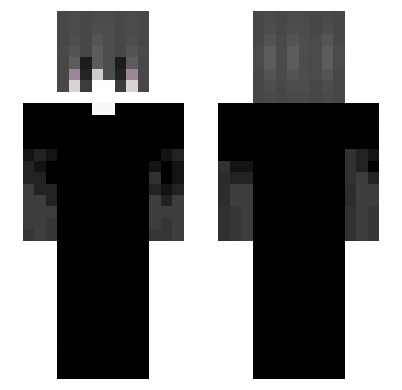 seire67_ Minecraft skin, front and back view