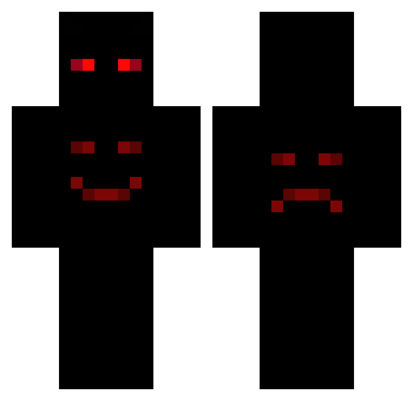 Kodo__ Minecraft skin, front and back view
