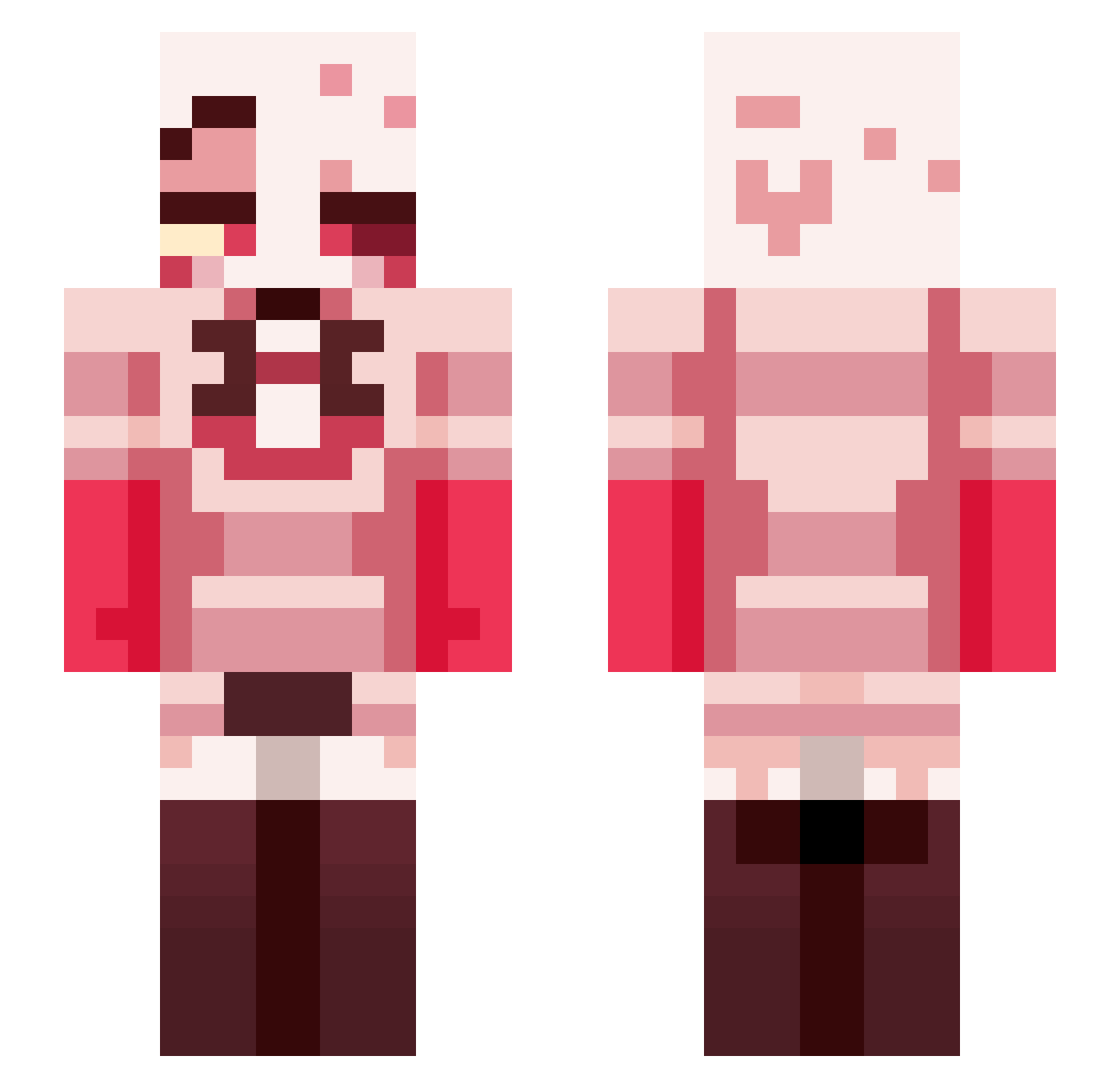 Aglog - angel dust Minecraft skin