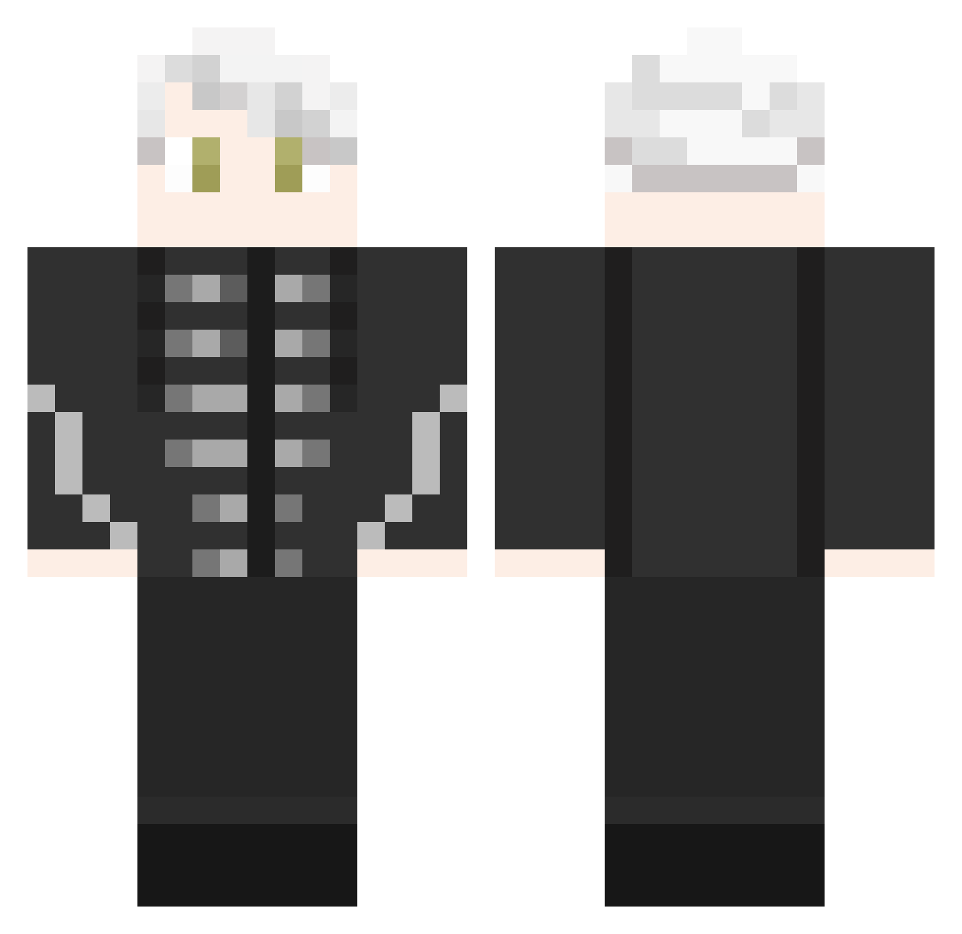 AltFreaking Minecraft skin, front and back view