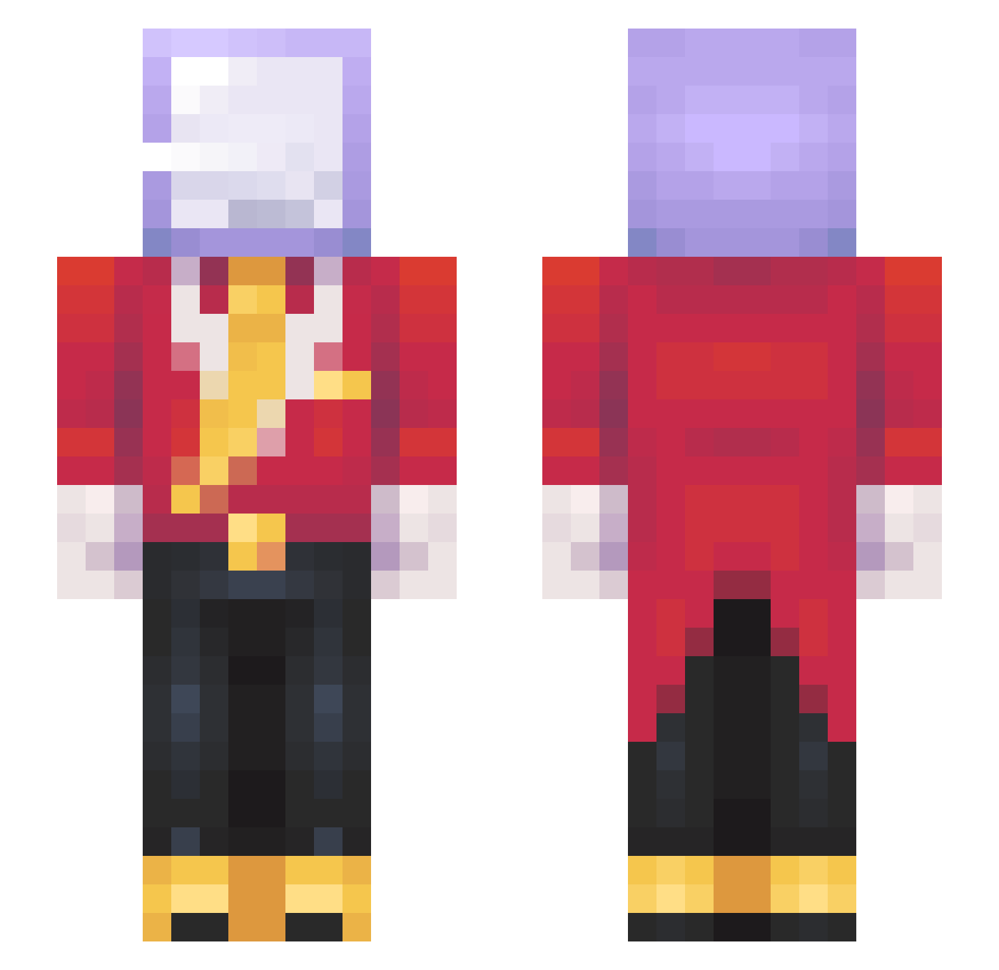 Phantoms_Cry Minecraft skin, front and back view