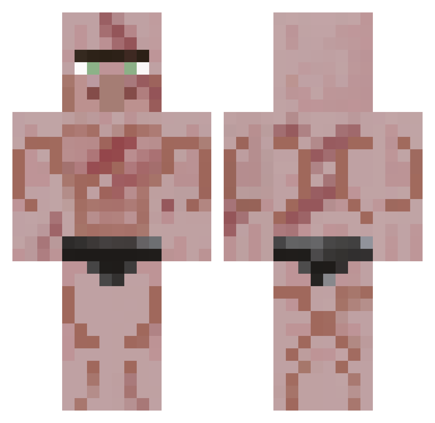 gary0920 Minecraft skin, front and back view