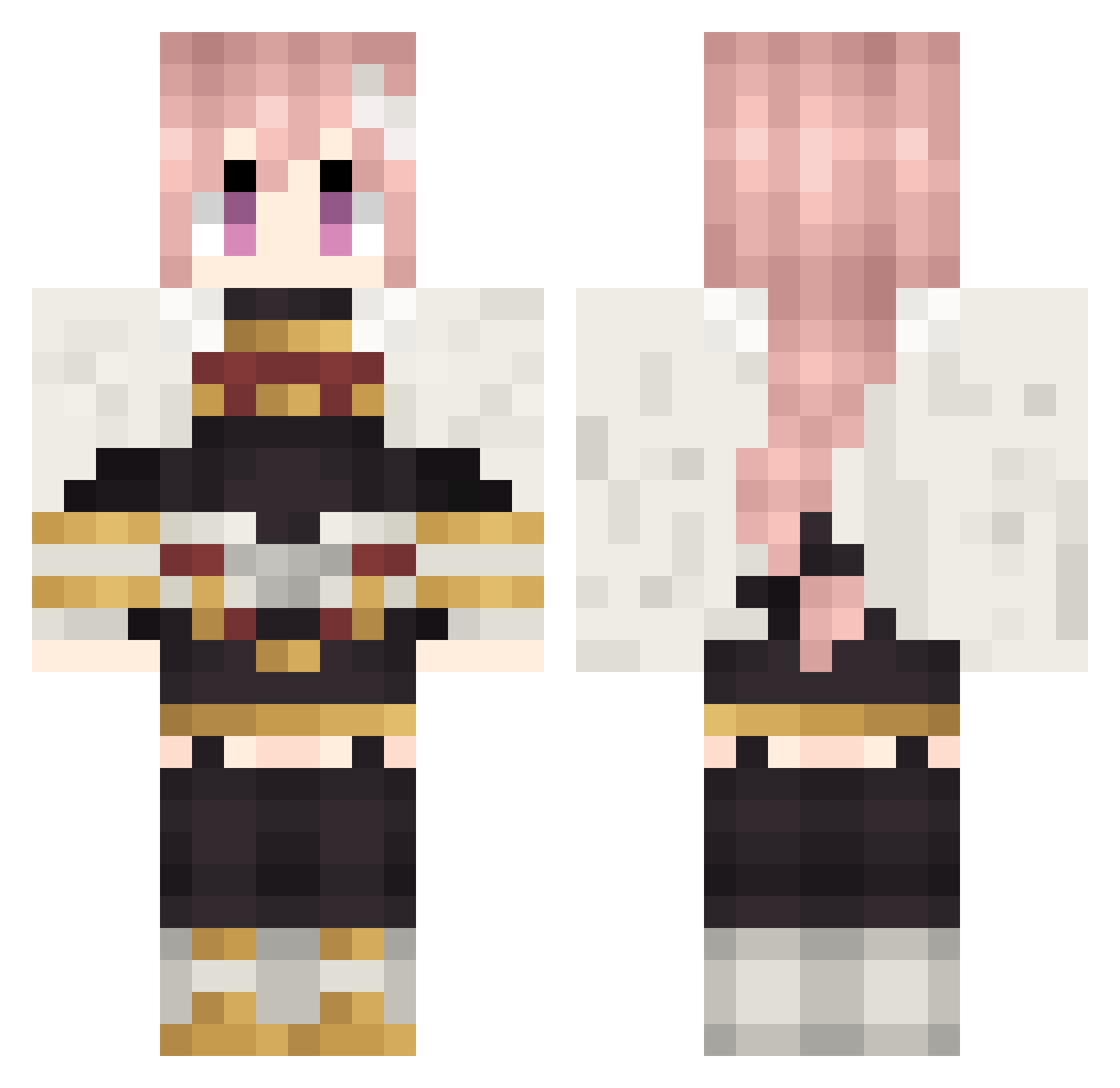 Robben_Bott Minecraft skin, front and back view