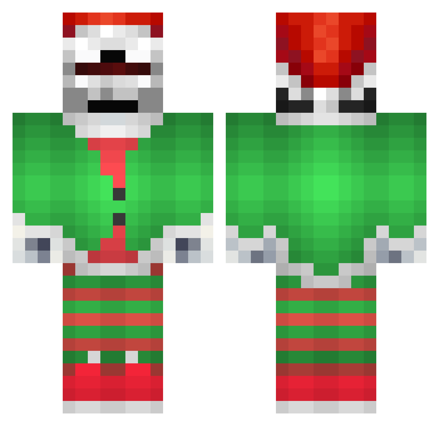 Furkan_Arda Minecraft skin, front and back view