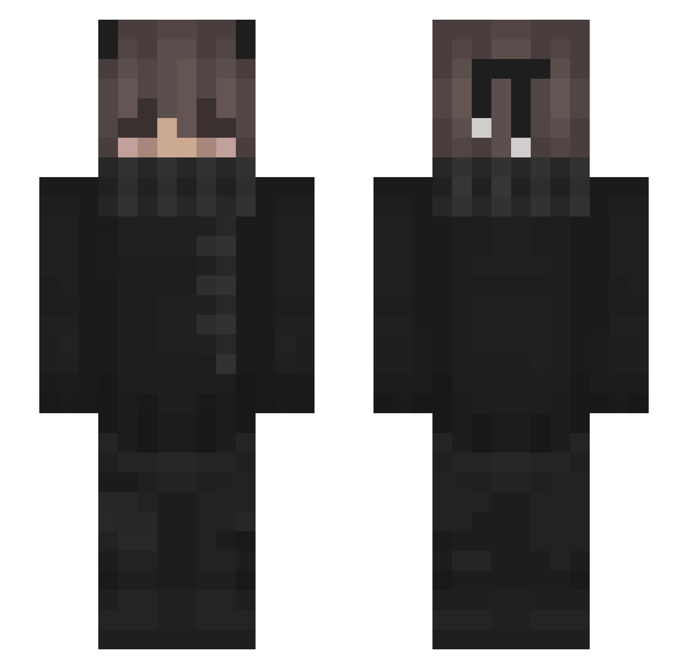 _Andwix_ Minecraft skin, front and back view