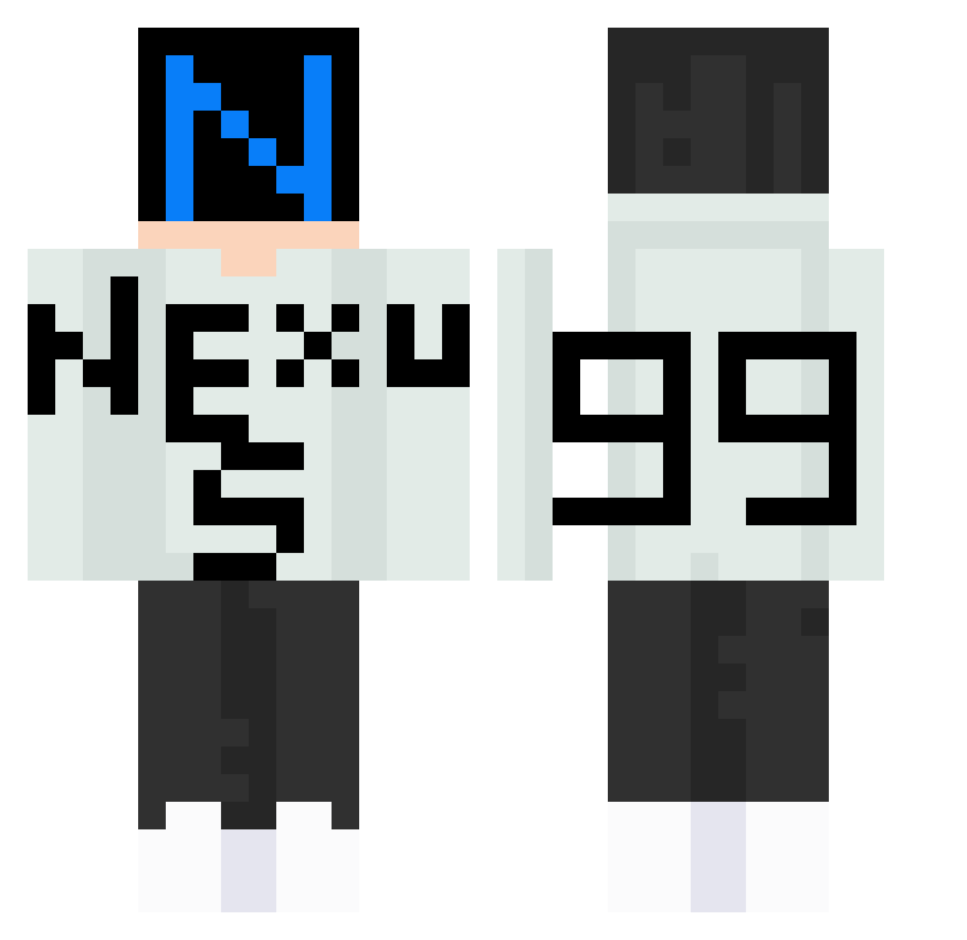 Tzi_oVRpY_05_07 Minecraft skin, front and back view