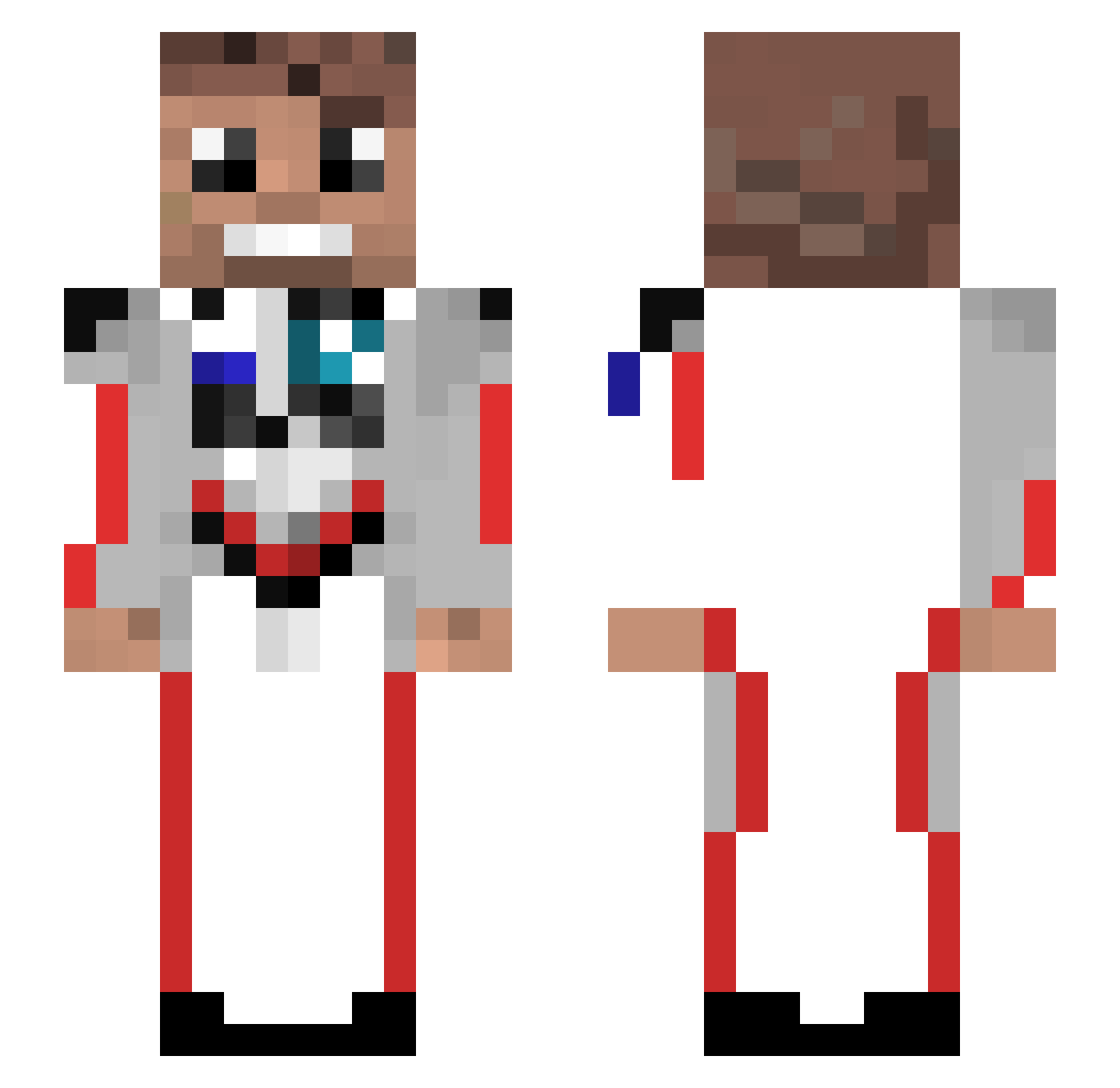 MaxSky_ Minecraft skin, front and back view