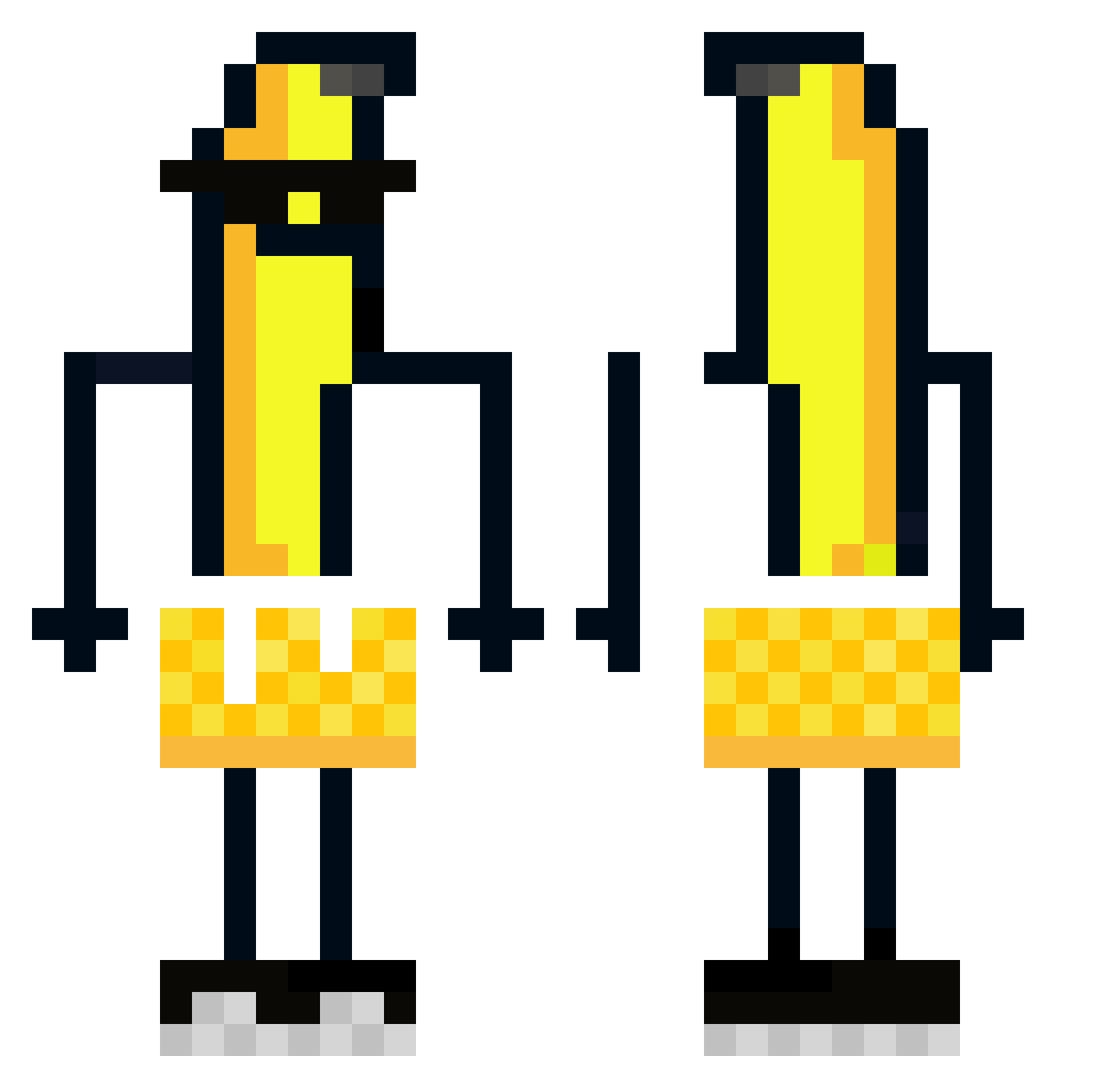 PRICEDGONH Minecraft skin, front and back view