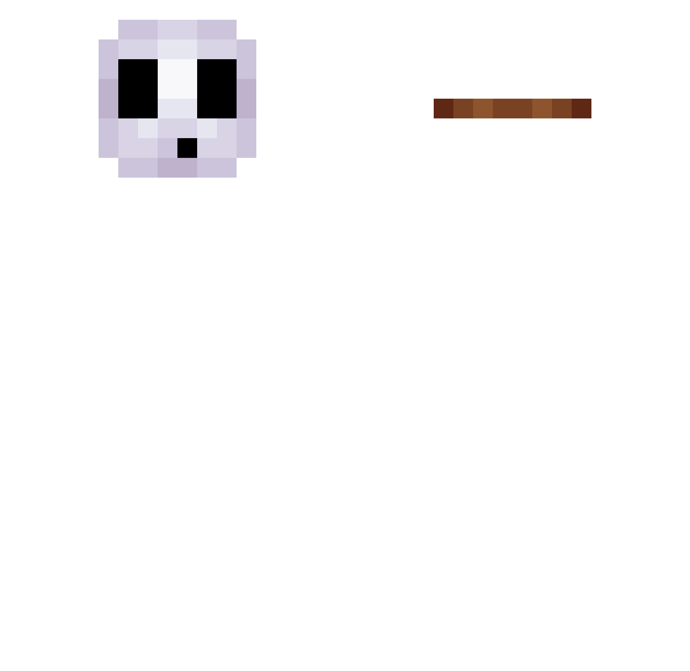 cozjw Minecraft skin, front and back view