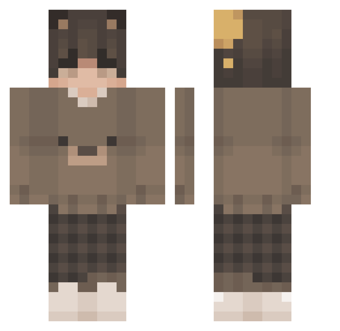JJ5421 - bear ears Minecraft skin