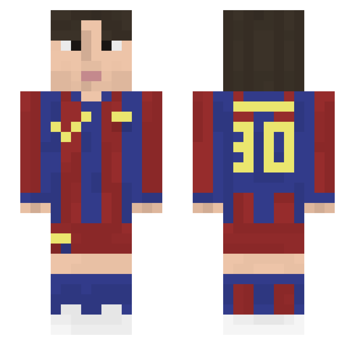 d1masss Minecraft skin, front and back view
