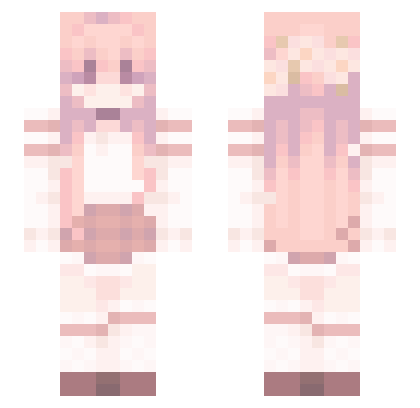 oiiai_iaiio Minecraft skin, front and back view