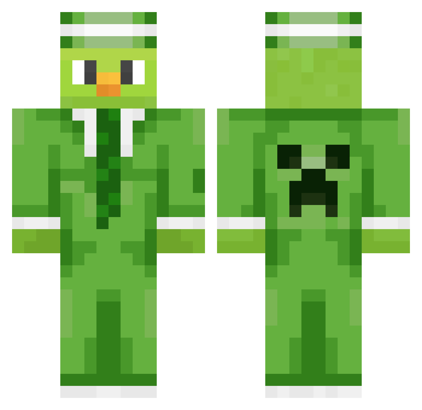 Richxrd__ Minecraft skin, front and back view